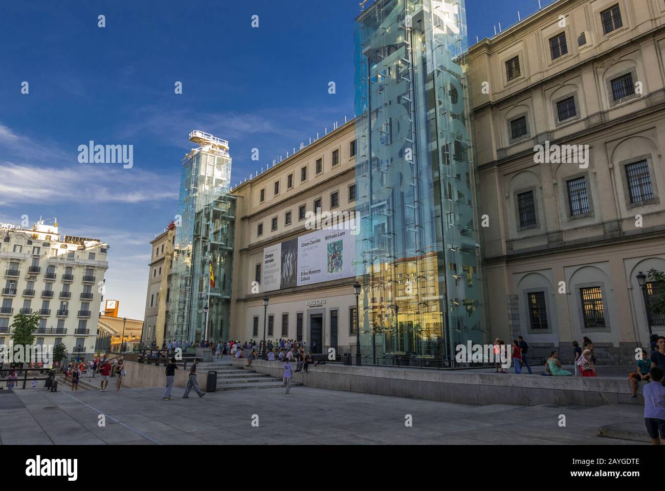 Musée d'Art Reina Sofia, Madrid, Espagne Banque D'Images
