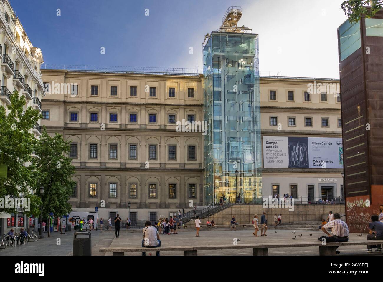 Musée d'Art Reina Sofia, Madrid, Espagne Banque D'Images