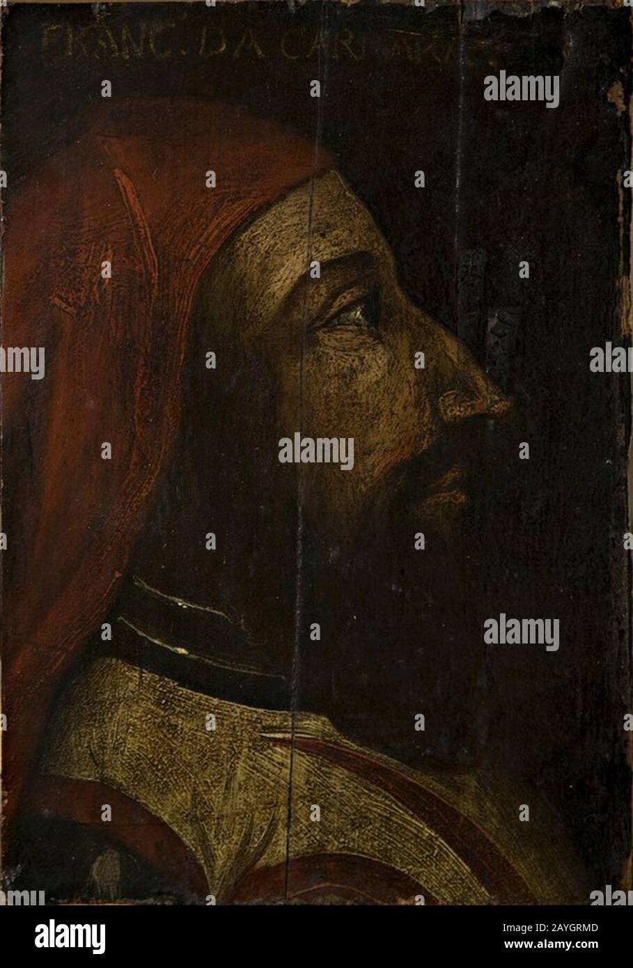 Francesco III da Carrara. Banque D'Images