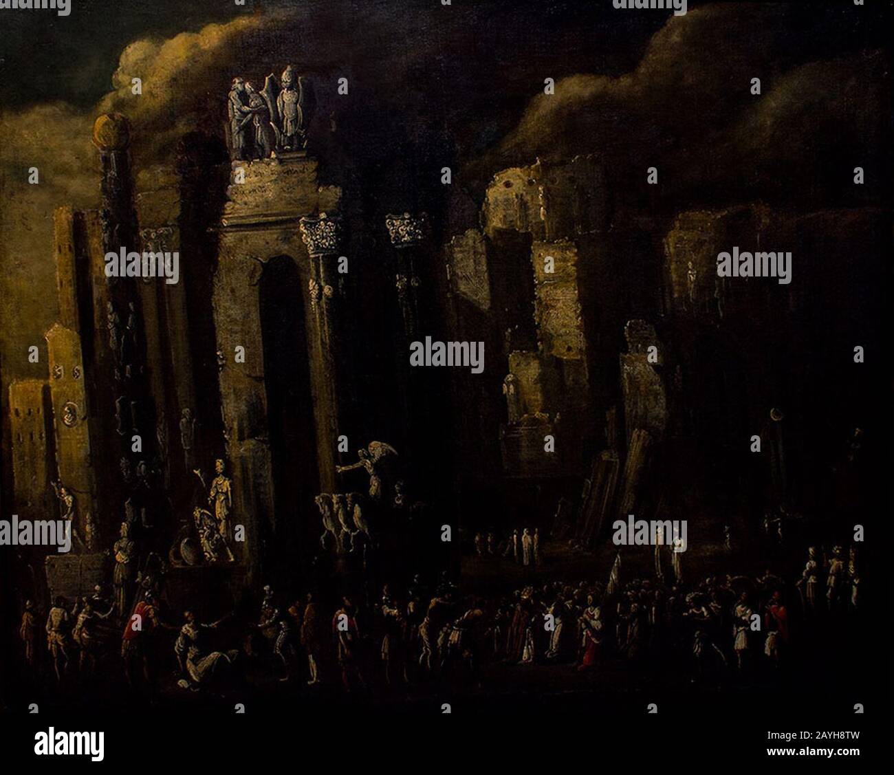 François de Nomé - cário de Santa Úrsula. Banque D'Images