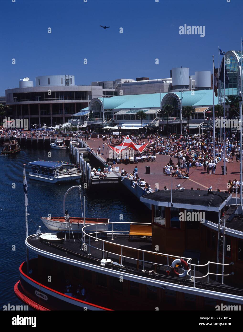 Australie, Opéra De Sydney, Port Jackson. Banque D'Images