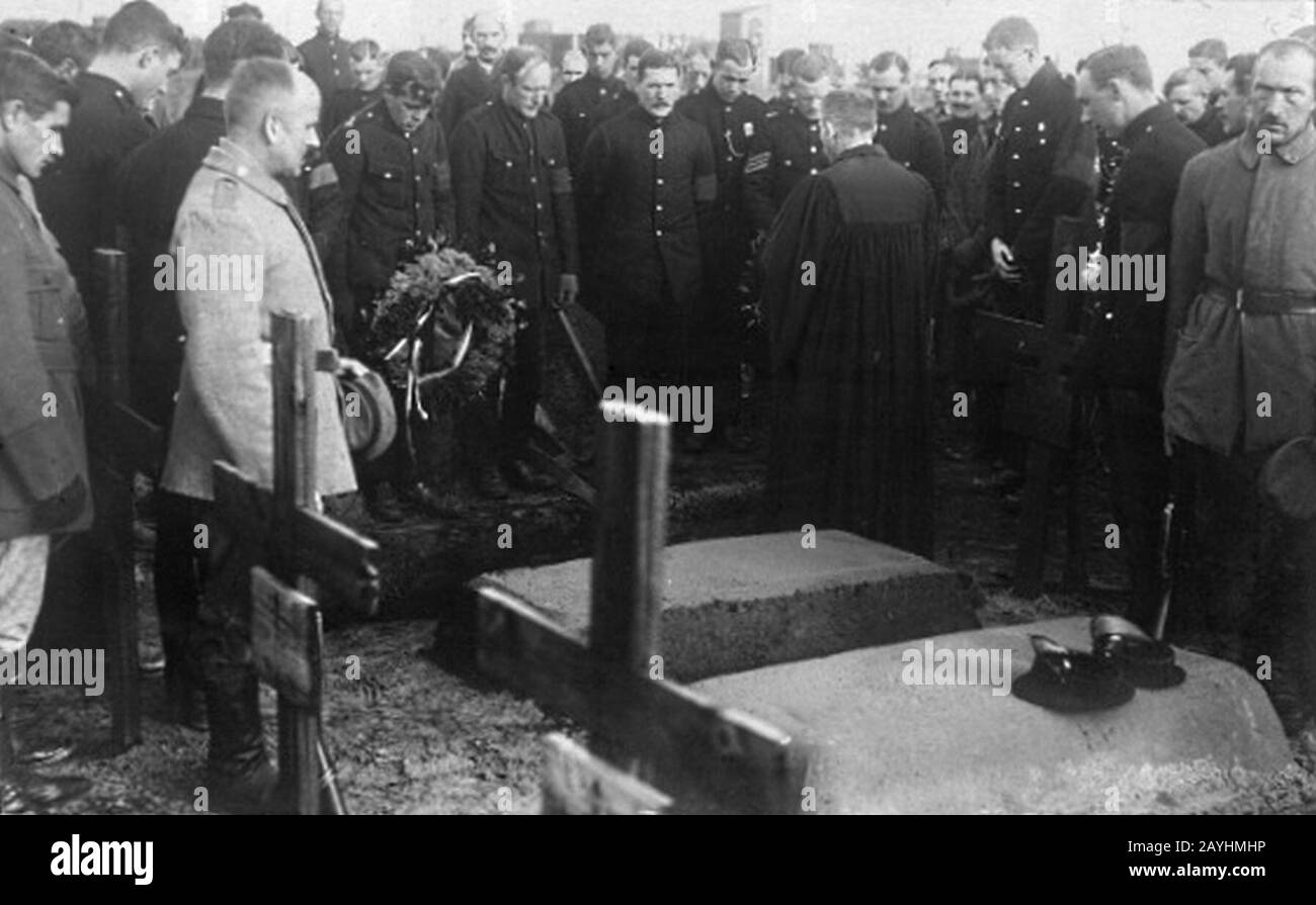 Frankfurt an der Oder Kriegsgefangenenlager Beerdigung von Verstorbenen Friedhof. Banque D'Images