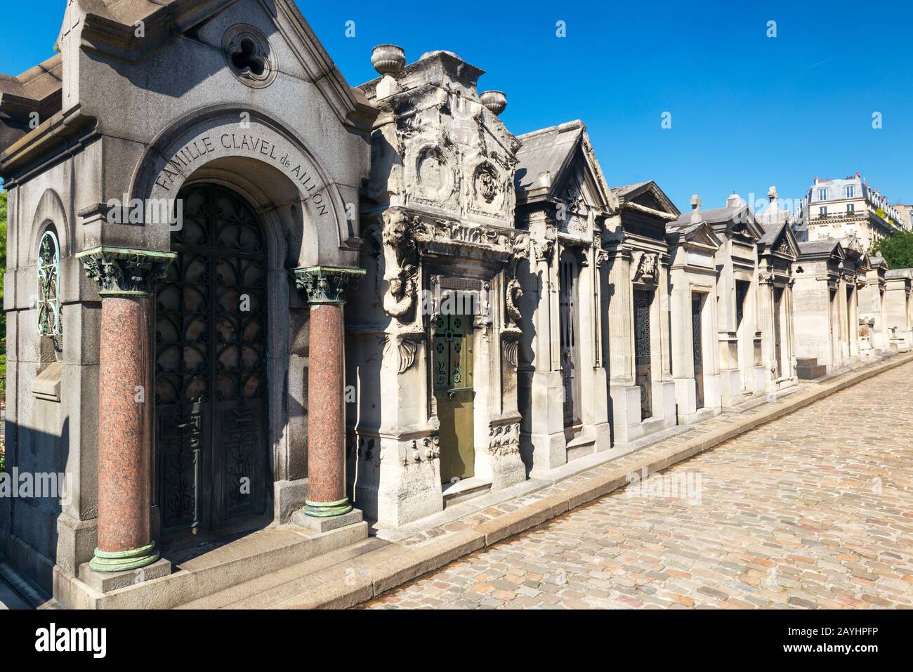 Cimetière de Montmartre à Paris, France Banque D'Images