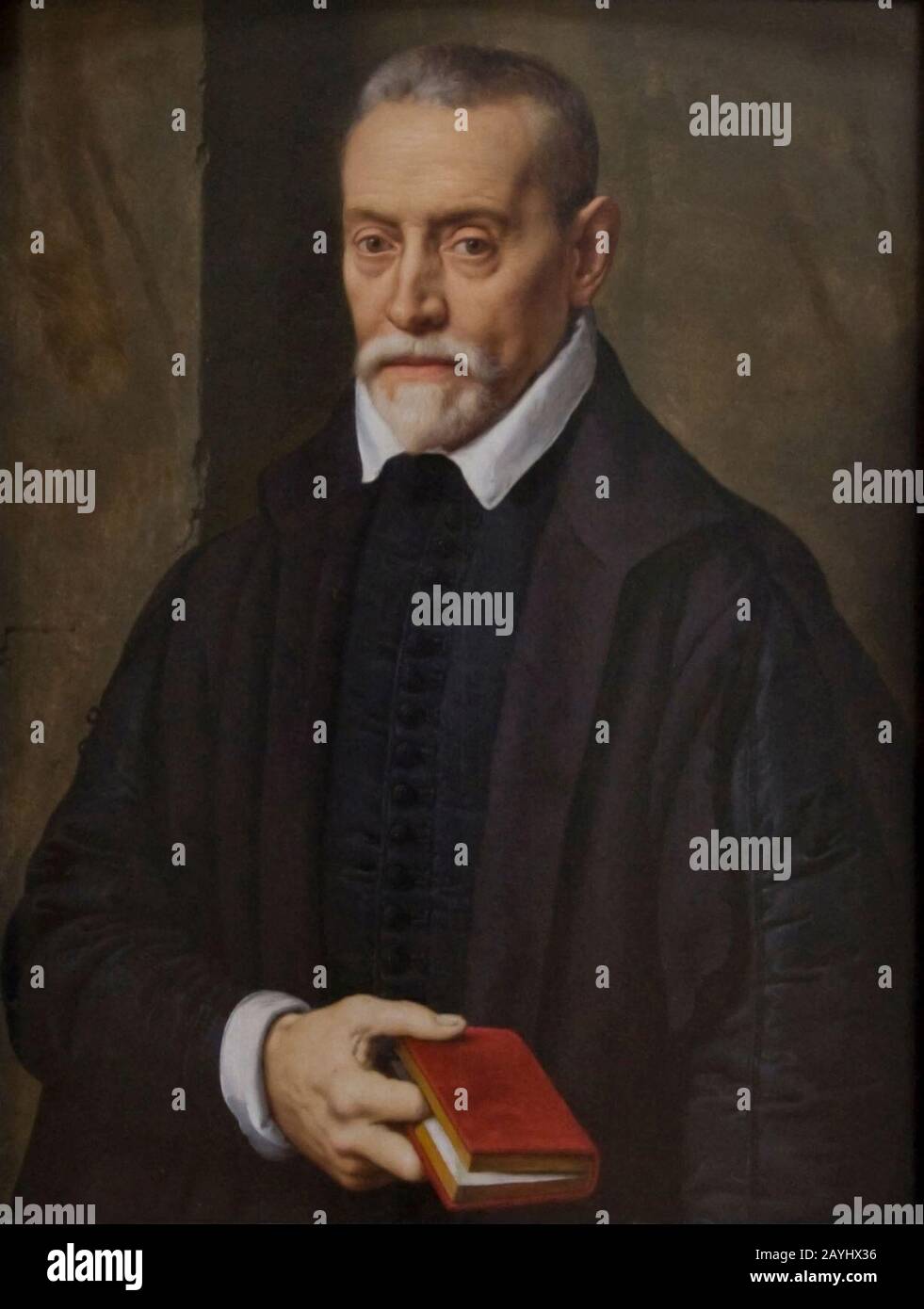 Frans Pourbus de Jongere (1569-1622) - Portret van een man Banque D'Images