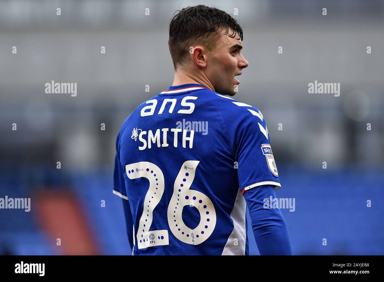 Oldham, Royaume-Uni. 15 février 2020. Oldham, LANCASHIRE - 15 FÉVRIER Jonny Smith d'Oldham Athletic pendant le match de la Sky Bet League 2 entre Oldham Athletic et Forest Green Rovers au parc Boundary, Oldham le samedi 15 février 2020. (Crédit: Eddie Garvey | MI News) la photographie ne peut être utilisée qu'à des fins de rédaction de journaux et/ou de magazines, licence requise à des fins commerciales crédit: Mi News & Sport /Alay Live News Banque D'Images