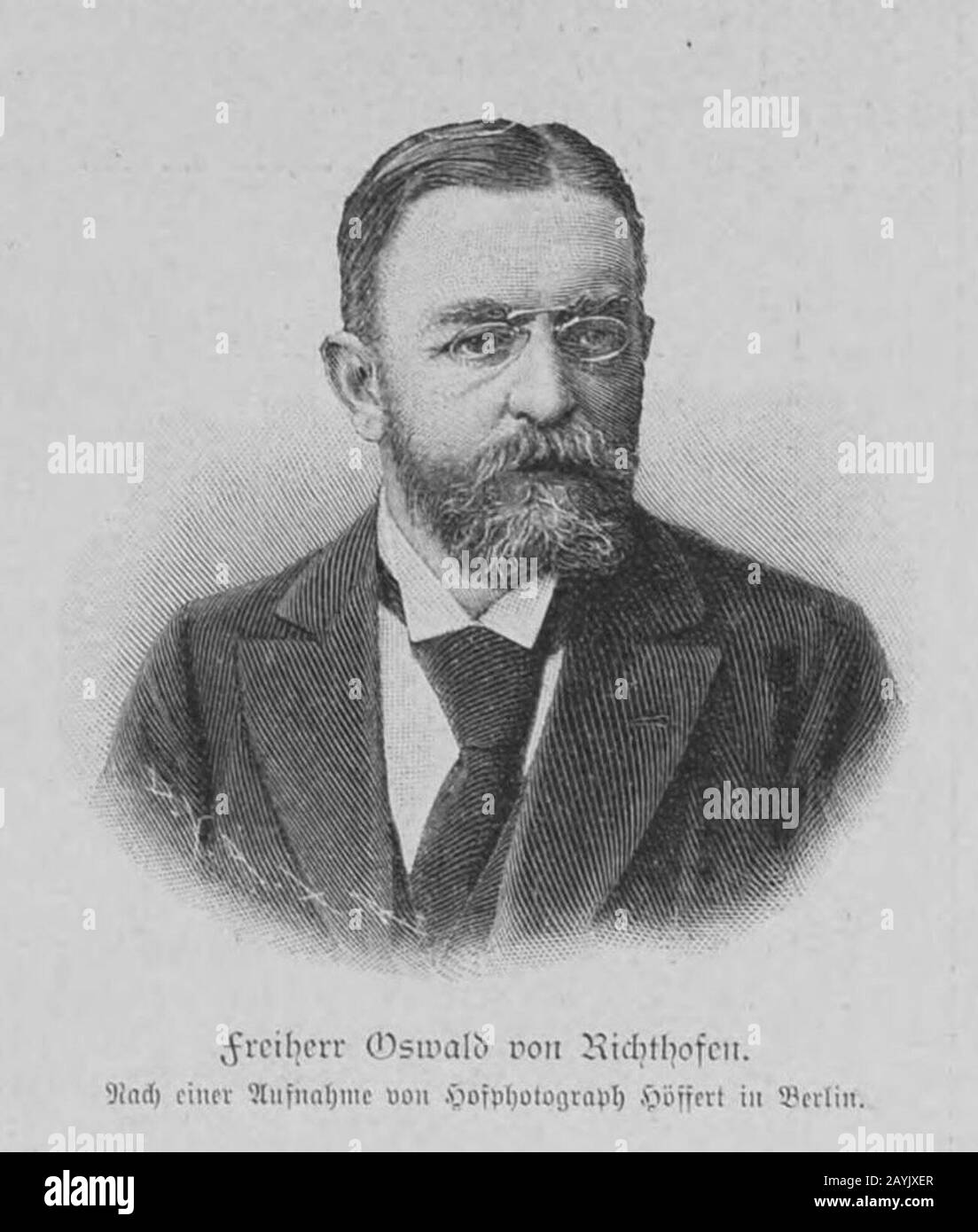 Oswald freiherr von richthofen Banque de photographies et d’images à