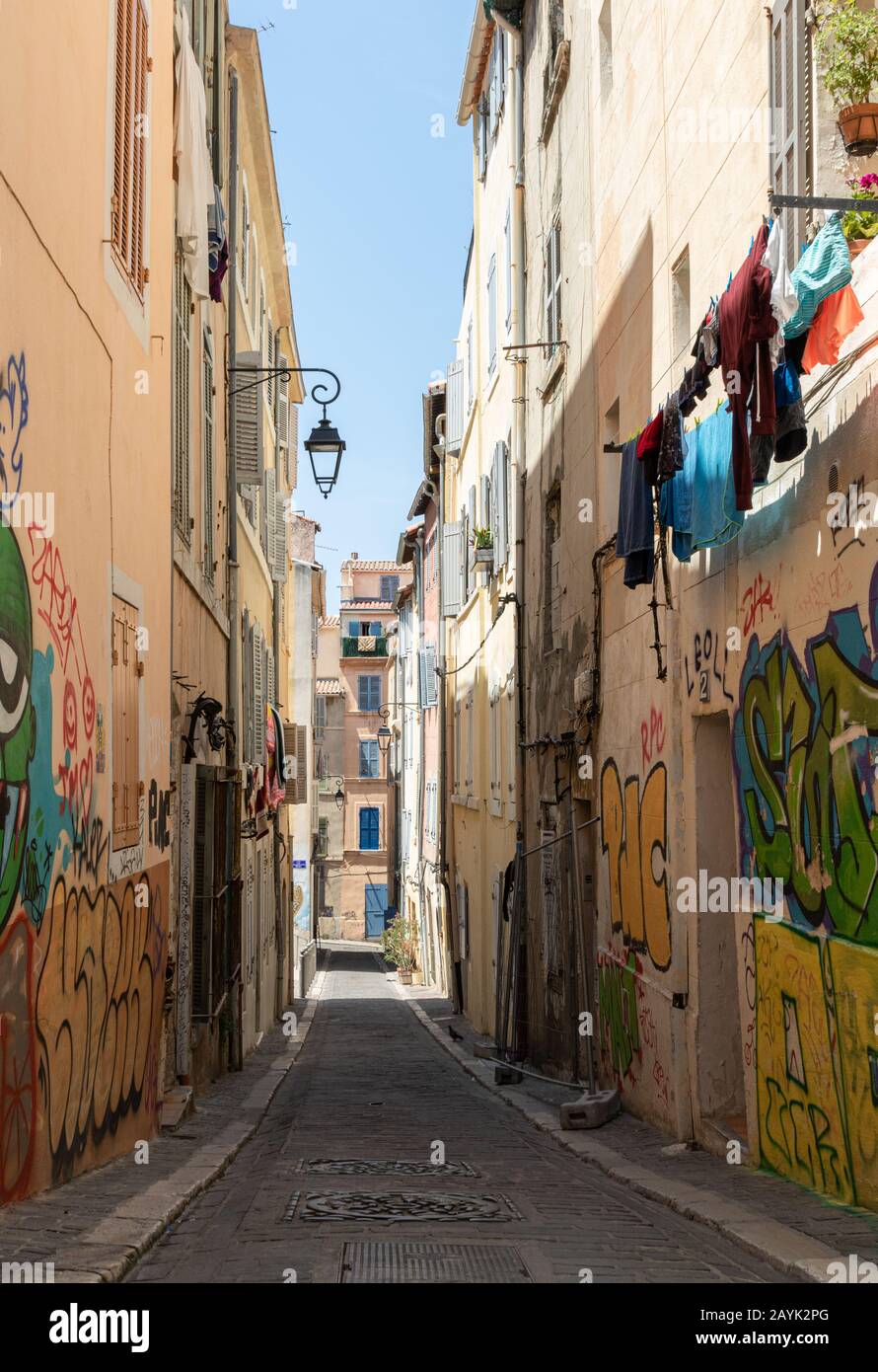 Le Panier - Marseille, France Banque D'Images