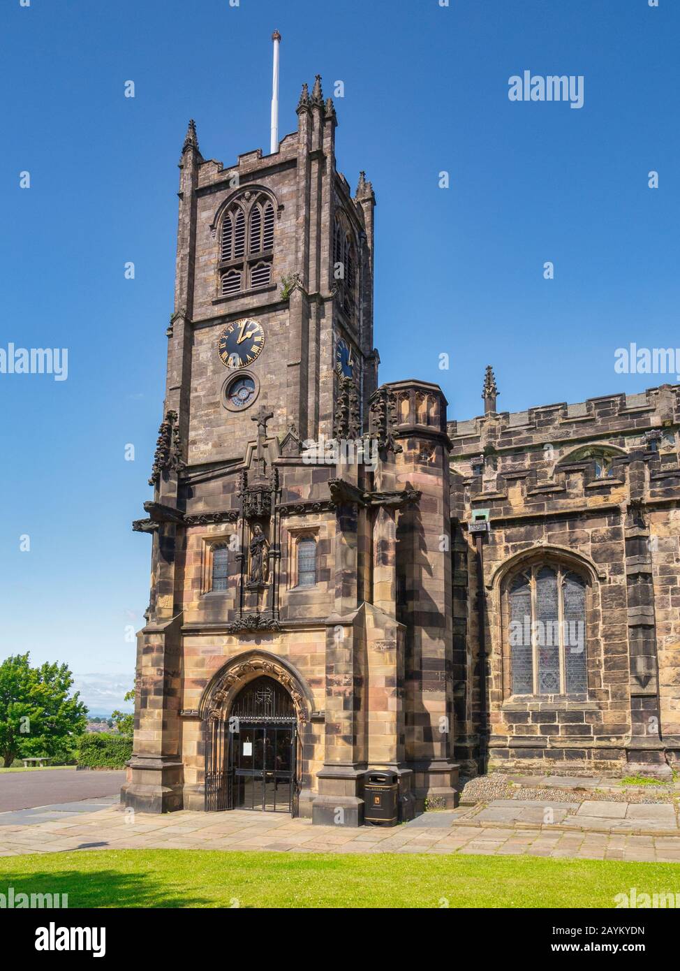 Prieuré de Lancaster, Église du Prieuré de St Mary, Lancashire, Royaume-Uni Banque D'Images