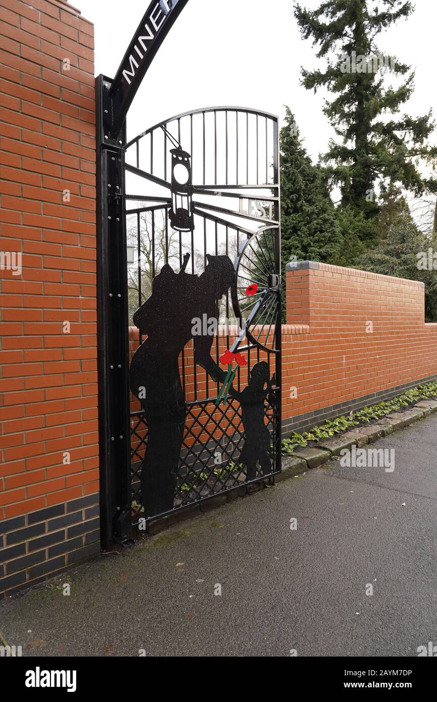 Portes d'armistice à Bedworth Banque D'Images
