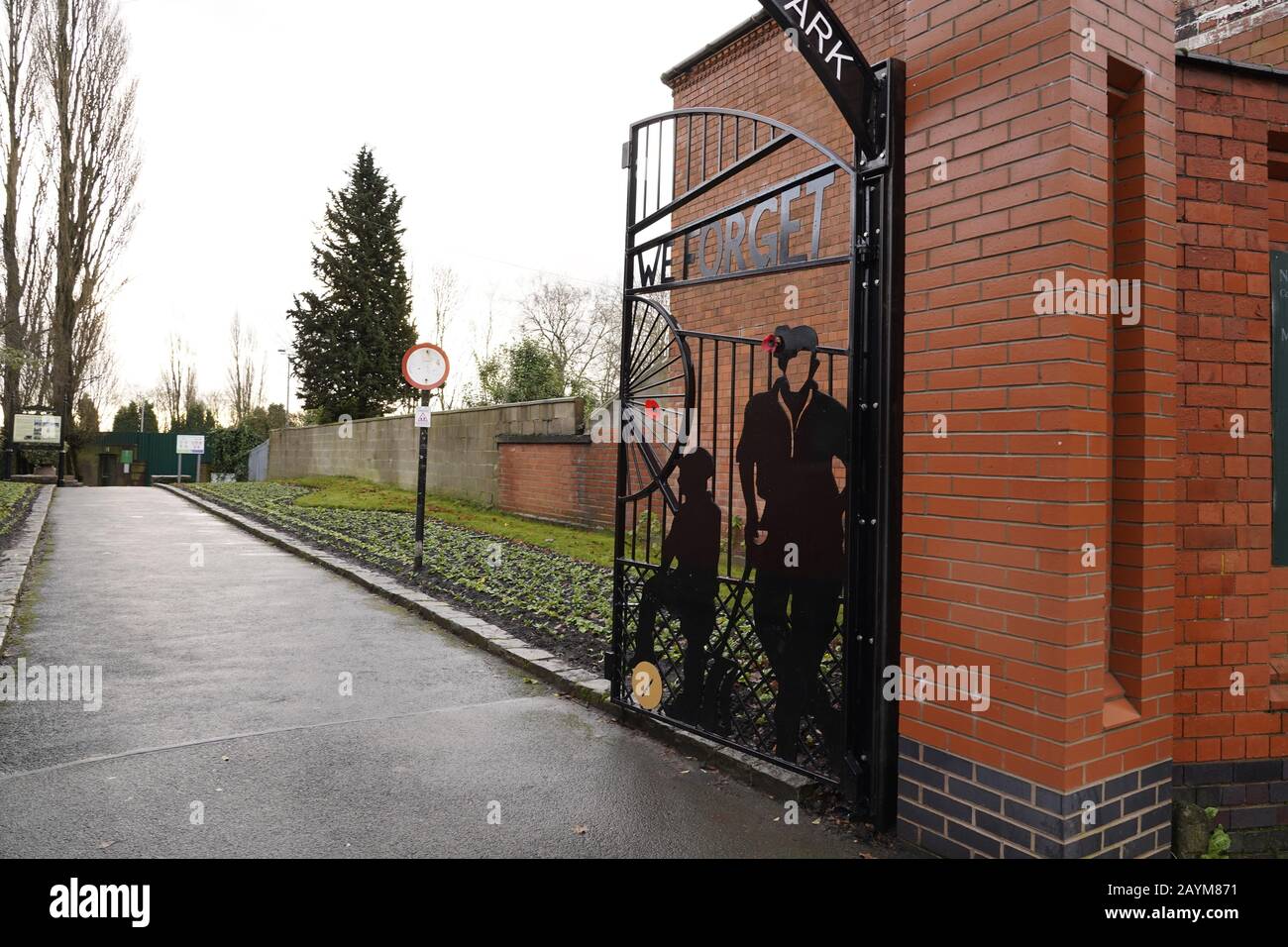Portes d'armistice à Bedworth Banque D'Images