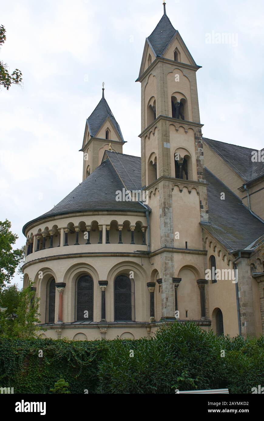 Castor Saint Basilique de st castor Banque de photographies et d’images à haute ...