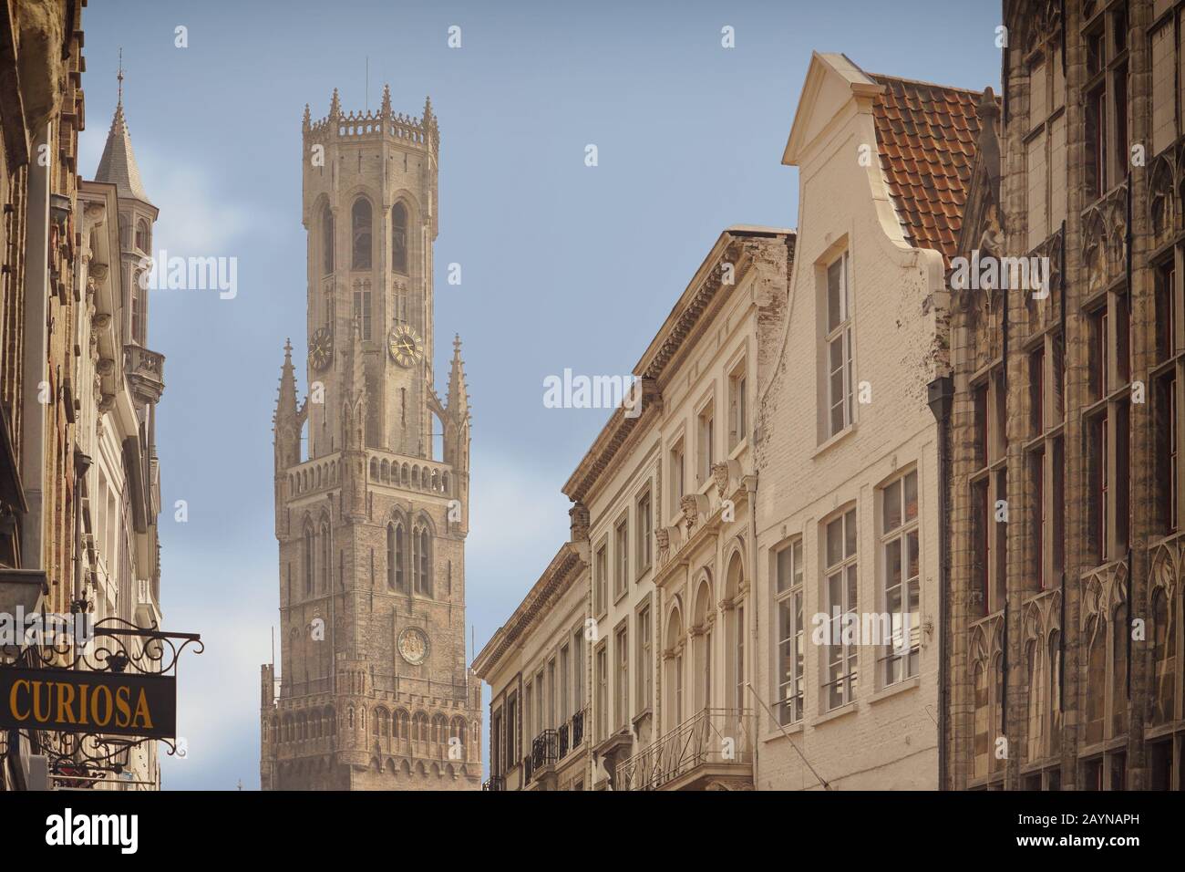 La ville de Bruges, en Belgique. Banque D'Images