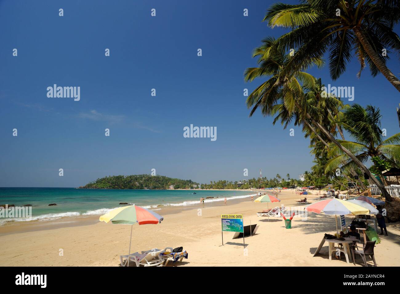 Sri Lanka, Mirissa beach Banque D'Images