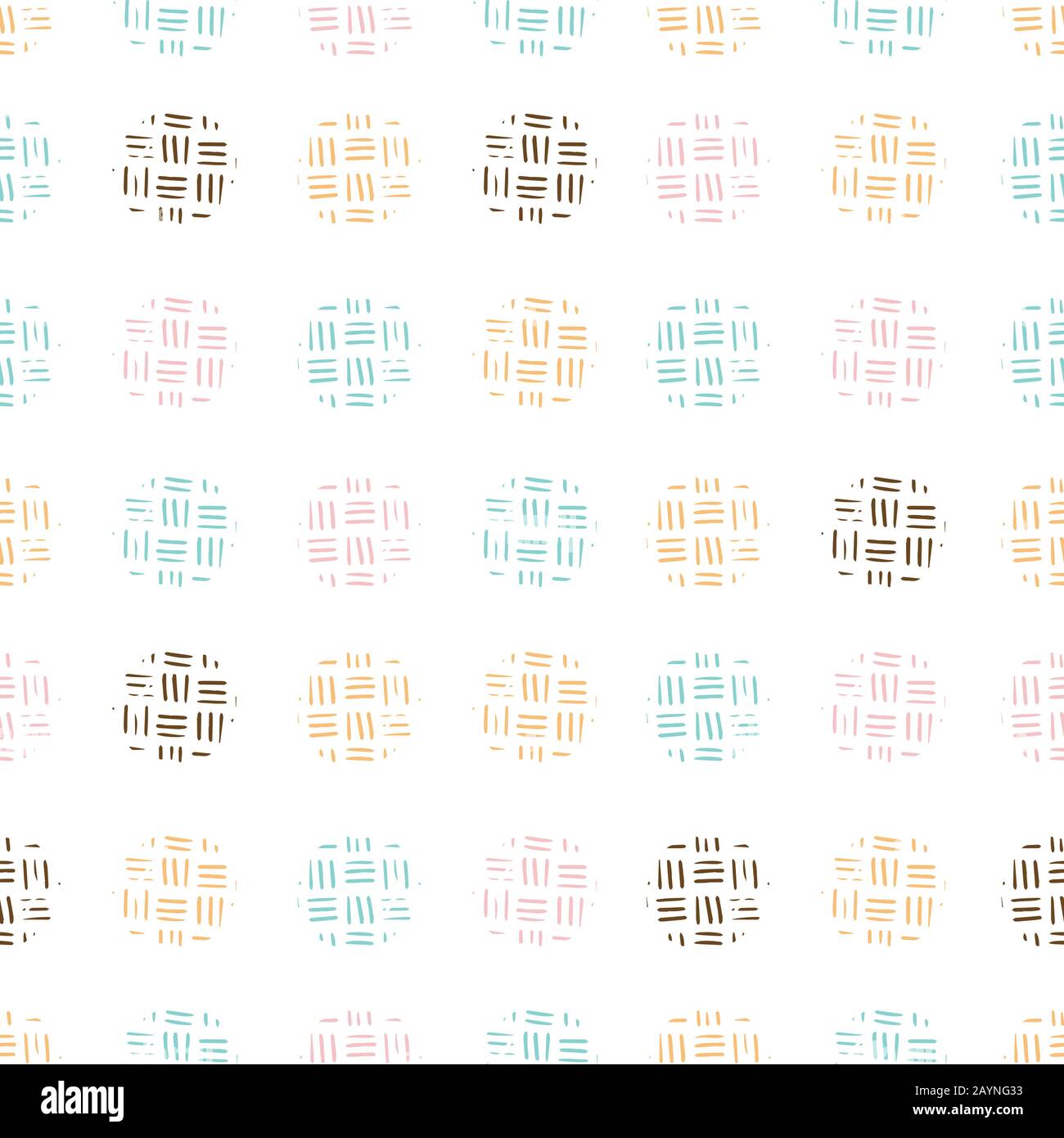 Motif point transparent avec structure en forme de main de ligne sur fond clair. Illustration vectorielle répétée. Illustration de Vecteur