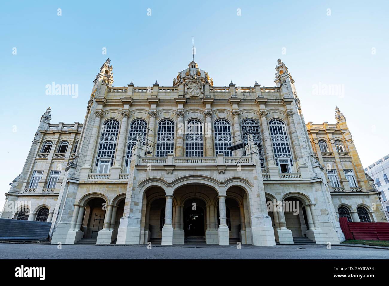 Musée de la Havane. Le palais était le siège du gouvernement cubain depuis 40 ans. Banque D'Images