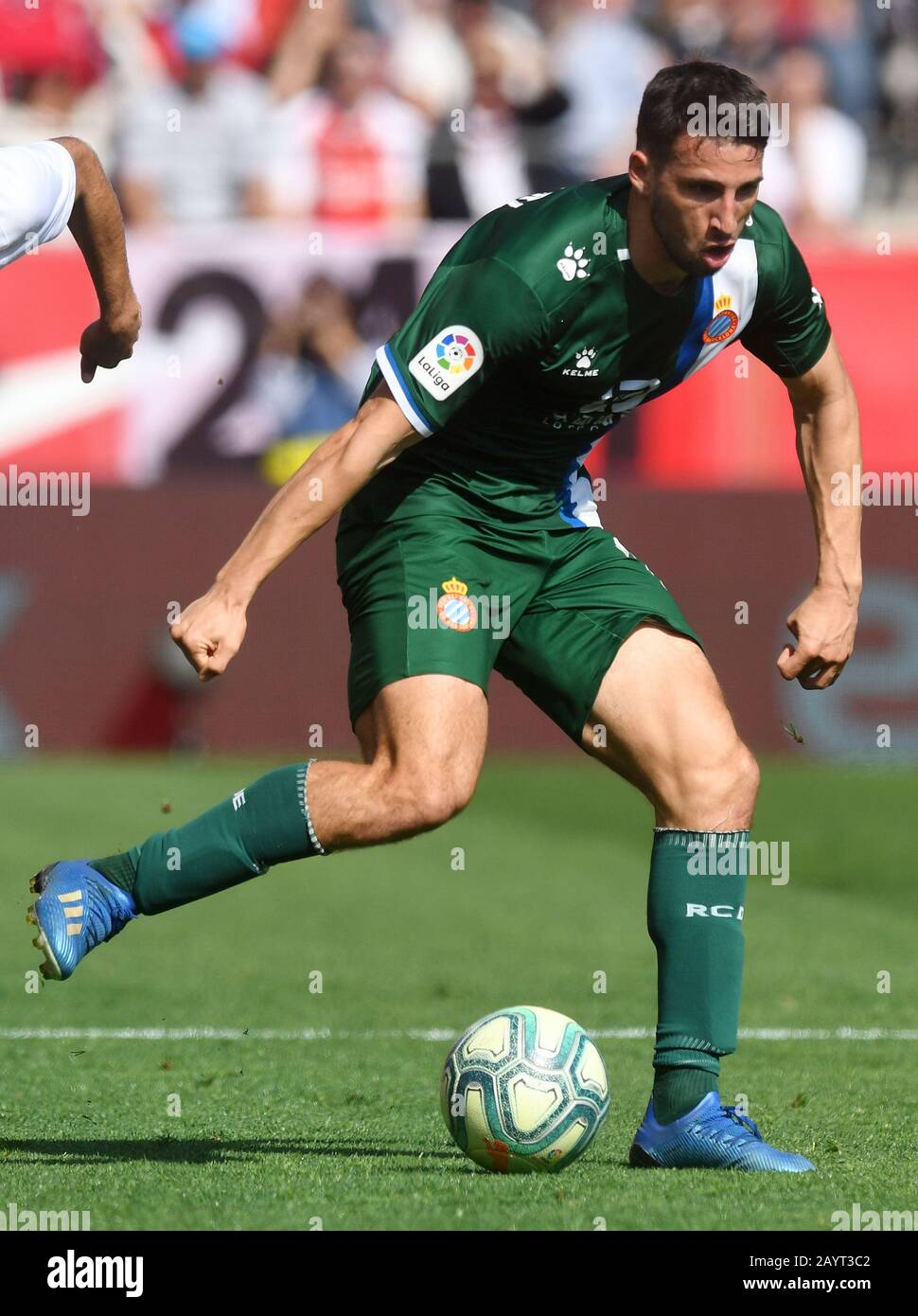 SÉVILLE, 16-02-2020. Ligue Espagnole De La Division Primera. LaLiga. Estadio Ramon Sanchez-Pizjuan. Jonathan Callieri (RCD Espanyol) pendant le jeu Sevilla FC - RCD Espanyol de Barcelona. Banque D'Images