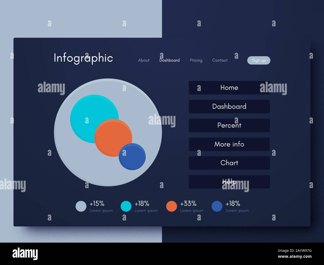 Infographies graphiques vectorielles. Modèle de création d'applications mobiles, présentation de flux de travail, diagramme, bannière, conception Web, infographie d'entreprise. Stock vect Illustration de Vecteur