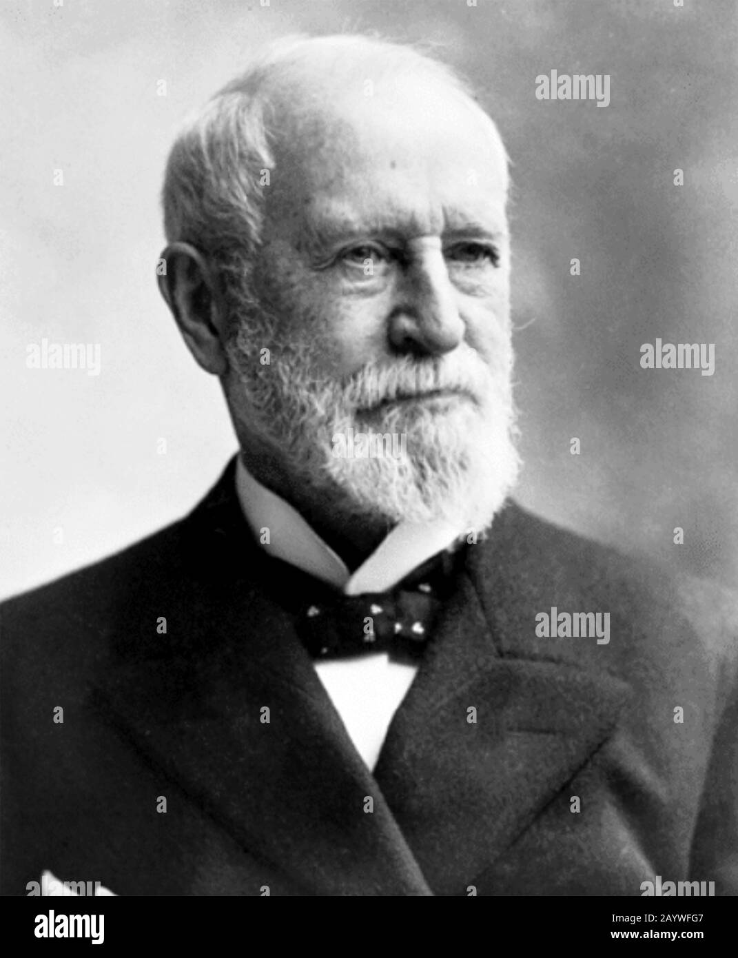 Charles TIFFANY (18912-1902) Ameriucan homme d'affaires qui a fondé la chaîne de bijoux avec son nom Banque D'Images