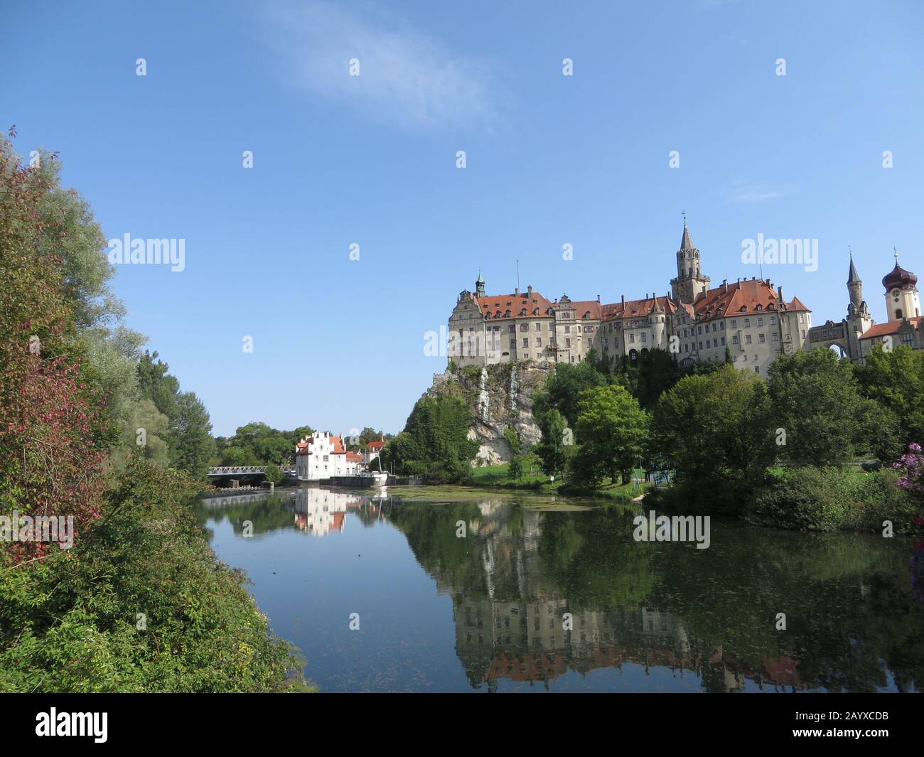 Sigmaringen, Allemagne : le château de Sigmaringen est l'un des châteaux les plus célèbres d'Allemagne Banque D'Images