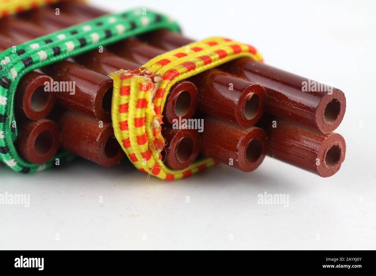 Goujure de panoramique isolée sur fond blanc. L'image contient de l'espace de copie Banque D'Images