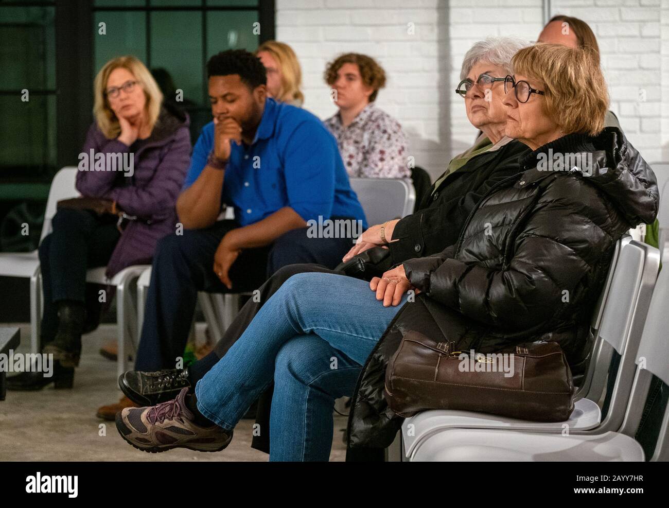 Le Haut Bas, un nouveau centre d'arts littéraires créé par la Kranzberg Arts Foundation, a récemment ouvert ses portes dans le Grand Centre Arts District à Saint-Louis. Banque D'Images