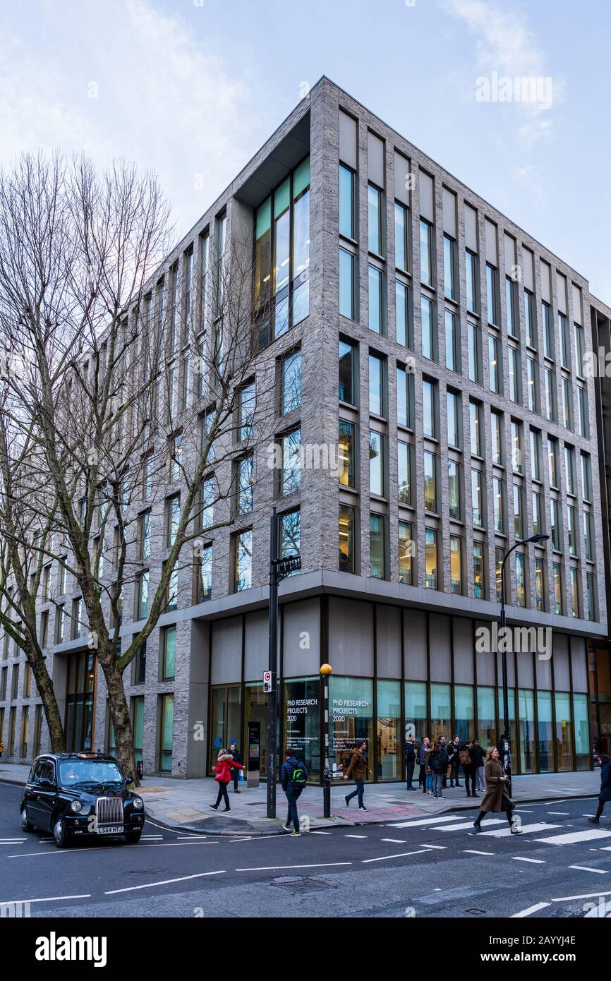 UCL Bartlett School of Architecture Building au 22 Gordon Street Bloomsbury London. Rénové en 2018 de l'ancien Wates Ho, les architectes HawkinsBrown Banque D'Images
