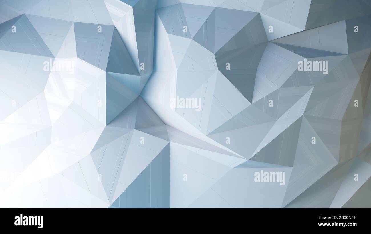 rendu tridimensionnel d'arrière-plan géométrique à faible triangle poly Banque D'Images