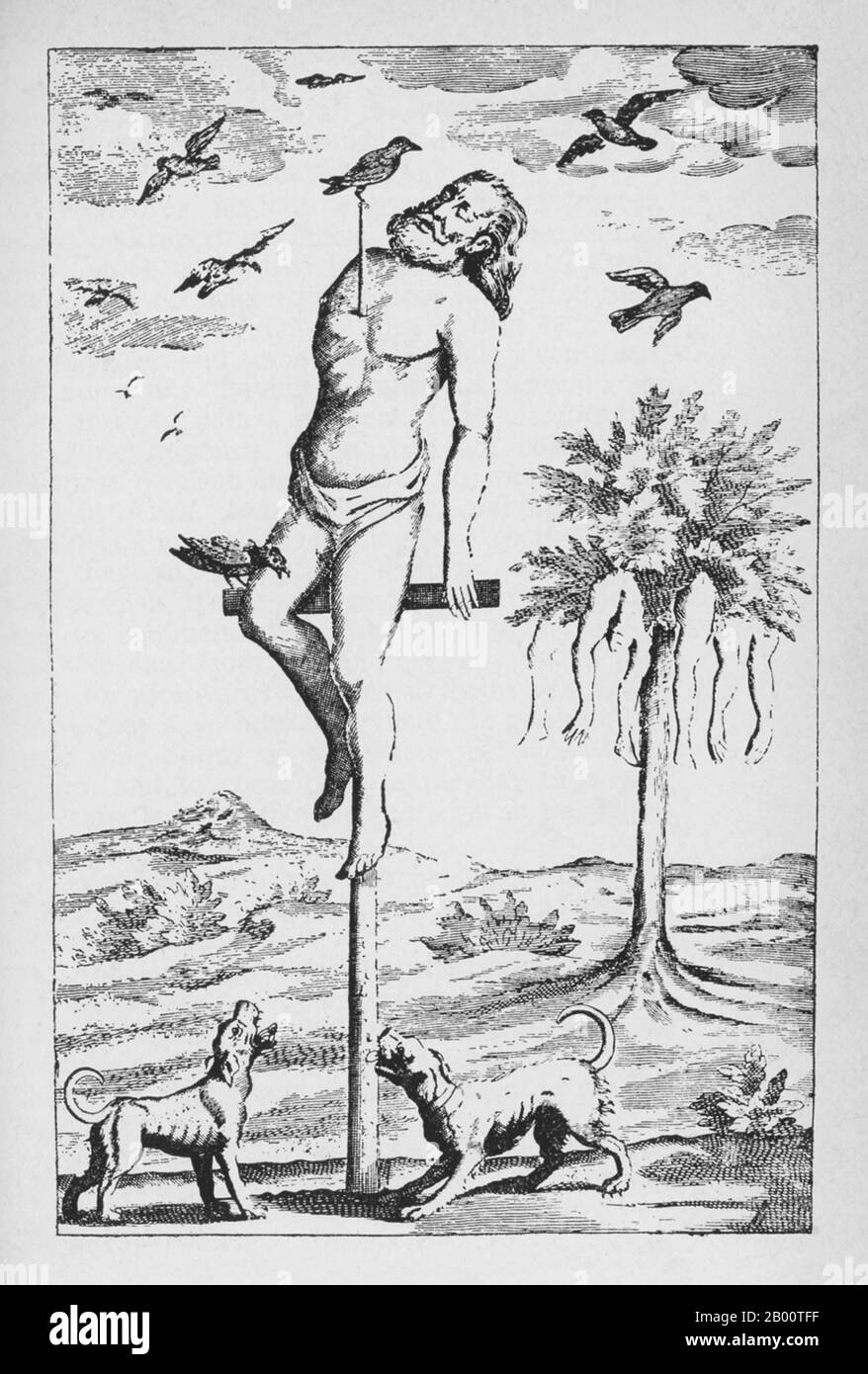 Sri Lanka: "Un a misé sur un enjeu". Illustration de Robert KNOX (1641-1720), 1681. « une relation historique de l'île Ceylan... depuis ma sortie de captivité » est un livre écrit par le commerçant et marin anglais Robert KNOX en 1681. Il décrit ses expériences quelques années plus tôt sur l'île sud-asiatique maintenant mieux connue sous le nom de Sri Lanka et fournit l'un des plus importants comptes contemporains de la vie de Ceylonese du XVIIe siècle. KNOX a passé 19 ans sur Ceylan comme prisonnier du roi Rajasimha II Banque D'Images