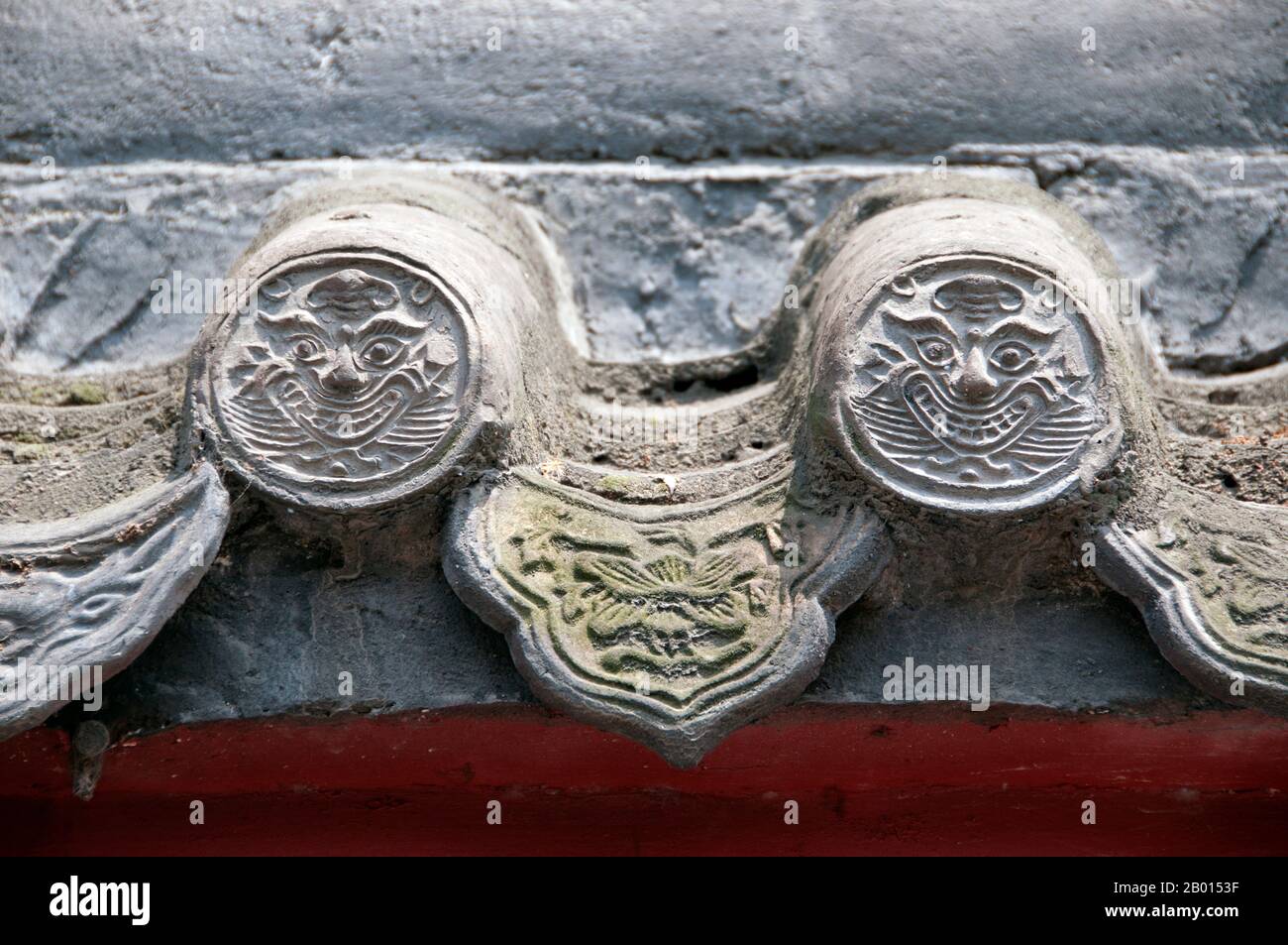 Wenshu Yuan (Temple de Wenshu) remonte à la dynastie Tang (18 juin 618–4 juin 907) et était connu à l'origine sous le nom de Temple Xinxiang. C'est maintenant un temple bouddhiste zen populaire. Chengdu, anciennement Chengtu, est la capitale de la province du Sichuan dans le sud-ouest de la Chine. Au début du 4ème siècle BCE, le roi de visé de l'ancien Shu a déplacé sa capitale vers l'emplacement actuel de la ville d'aujourd'hui à partir de Pixian voisin. Banque D'Images
