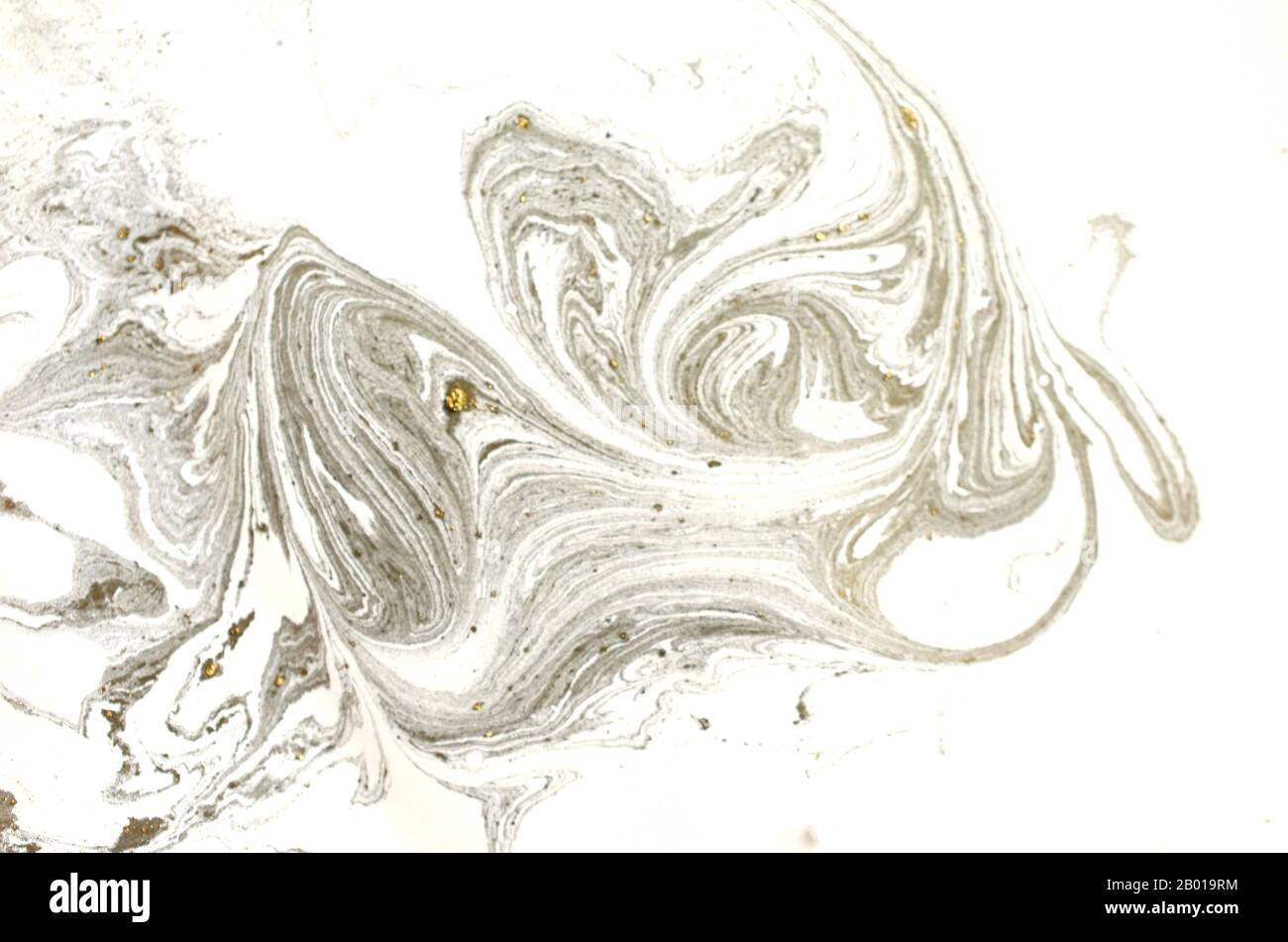 En résumé fond acrylique. La nature de l'oeuvre de persillage de texture. Banque D'Images
