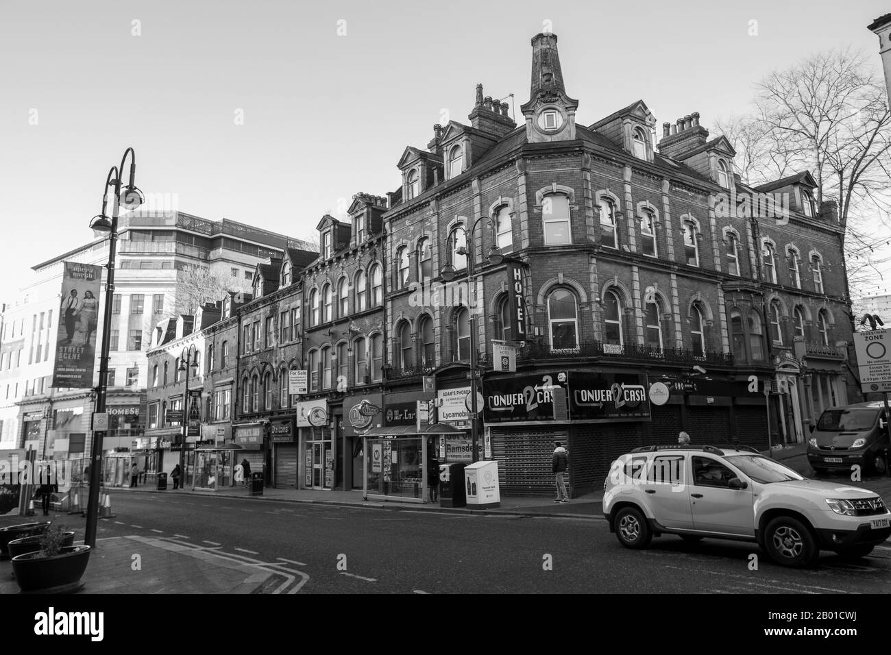 Beau bâtiment au centre de Leeds, Royaume-Uni Banque D'Images