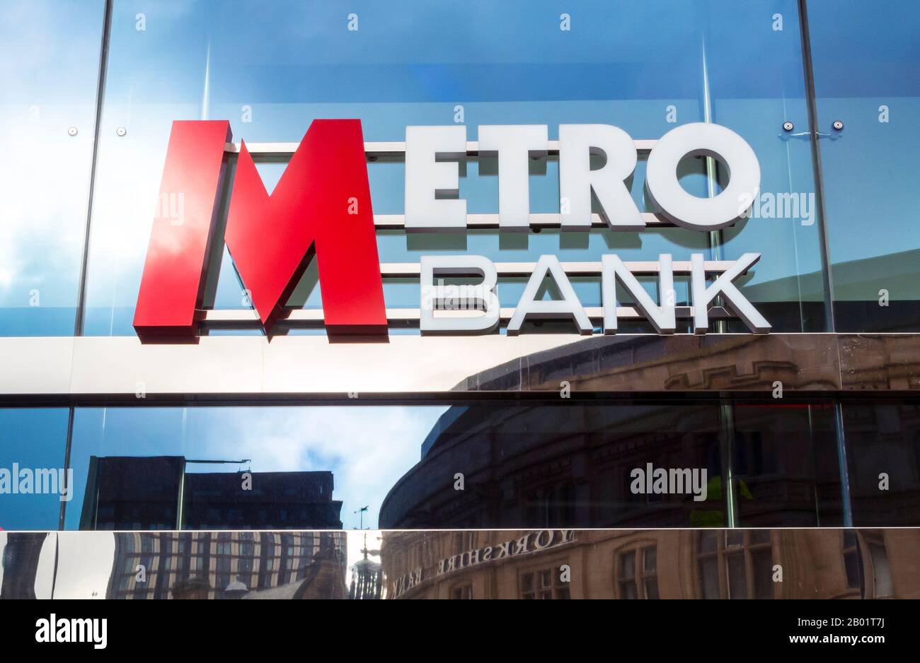 Metro Bank, Fargate, Sheffield Banque D'Images