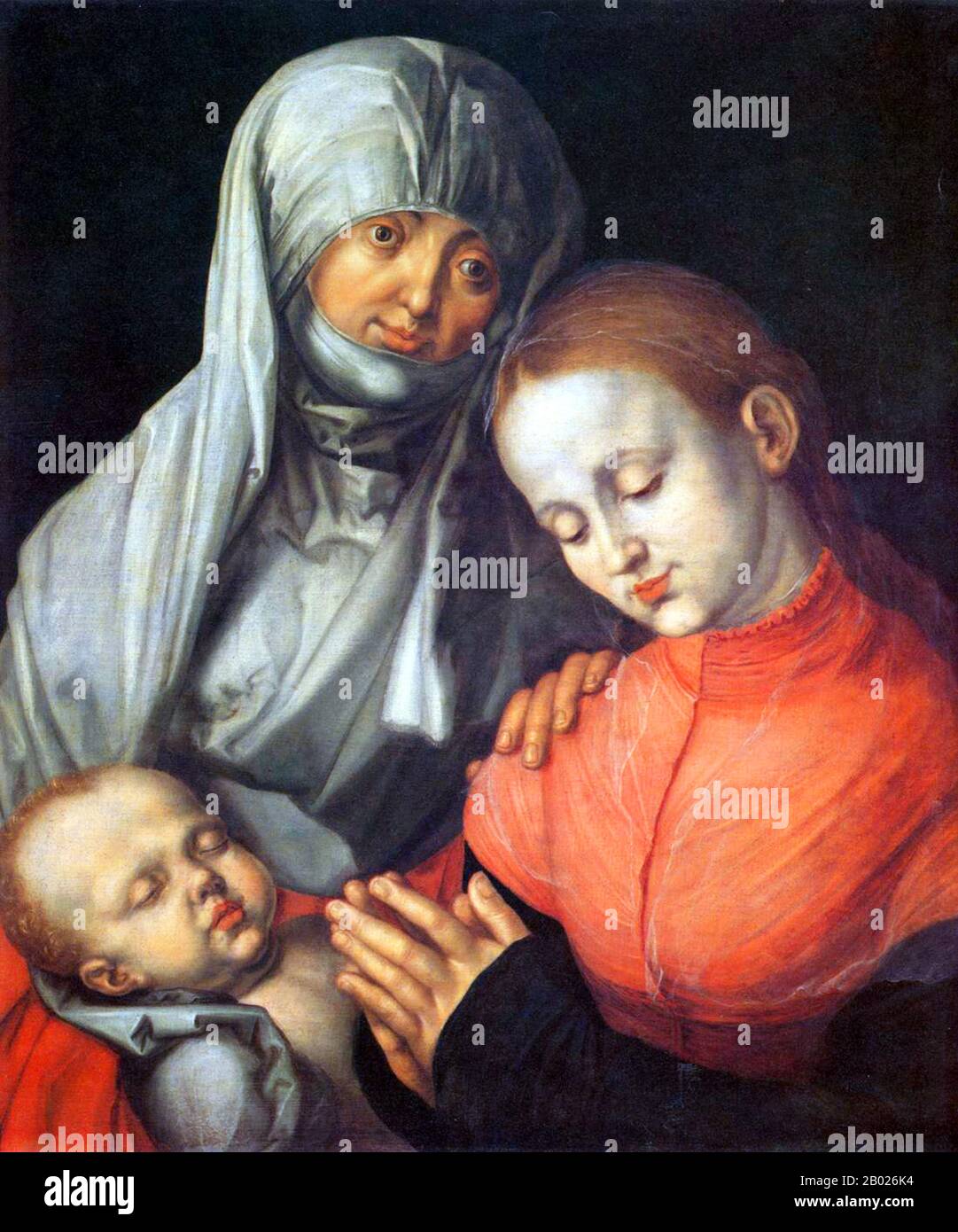 Albrecht Dürer (allemand : 21 mai 1471 – 6 avril 1528) était peintre, graveur, graveur, mathématicien et théoricien allemand de Nuremberg. Ses boisés de haute qualité (aujourd'hui souvent appelés Meisterstiche ou "reproductions de maître") ont établi sa réputation et son influence à travers l'Europe quand il était encore dans ses années vingt, et il a été considéré comme le plus grand artiste de la Renaissance du Nord depuis. Son vaste corps de travaux comprend des altarpettes et des œuvres religieuses, de nombreux portraits et autoportraits et des gravures en cuivre. Les boisés, tels que la série Apocalypse (1498), retai Banque D'Images