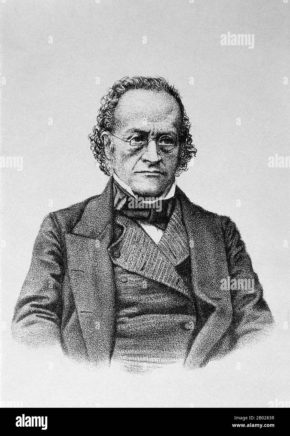 Royaume-Uni/Thaïlande : Sir John Bowring (17 octobre 1792 - 23 novembre 1872), 4e gouverneur de Hong Kong. Signataire avec le roi Mongkut du Siam du traité de Bowring. Lithographie de H. Maguire (fl. XIXe siècle), 1857. Le traité de Bowring est le nom donné à un accord signé le 18 avril 1855 entre le Royaume-Uni et le Royaume du Siam qui libéralisait le commerce extérieur au Siam. Le traité a été signé par le roi Mongkut du Siam et Sir John Bowring, gouverneur de Hong Kong et envoyé britannique. Banque D'Images