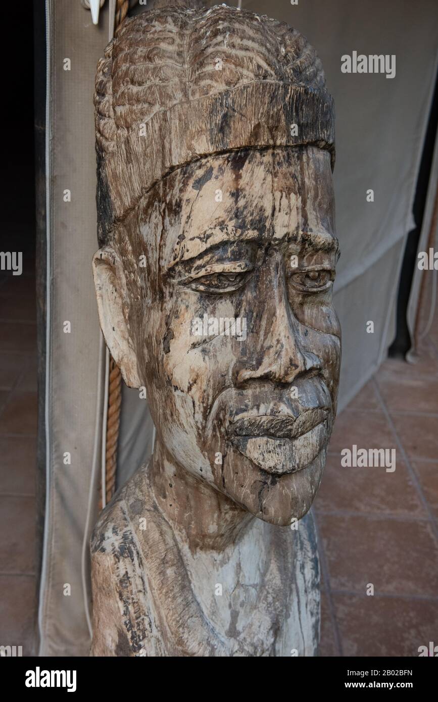 La sculpture africaine Banque D'Images