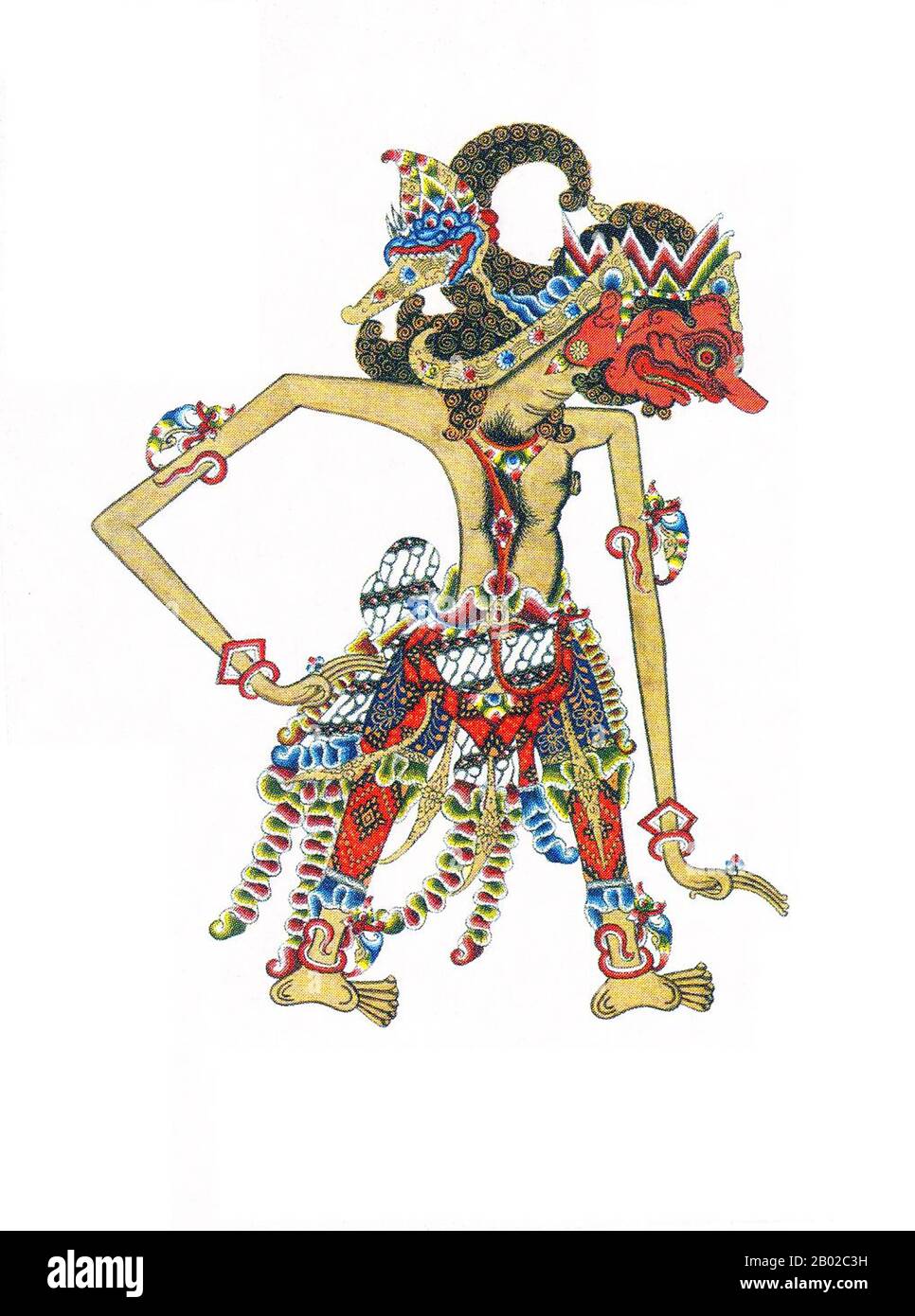 Wayang est un mot javanais pour des types particuliers de théâtre (littéralement « fard »). Lorsque le terme est utilisé pour désigner des types de théâtre de marionnettes, parfois la marionnette elle-même est appelée wayang. Les représentations du théâtre de marionnettes d'ombre sont accompagnées de gamelan en Java. Le 7 novembre 2003, l'UNESCO a désigné Wayang Kulit, un théâtre de marionnettes d'ombre et le plus connu du wayang indonésien, Comme Chef-D'Œuvre du patrimoine oral et immatériel de l'humanité. Banque D'Images