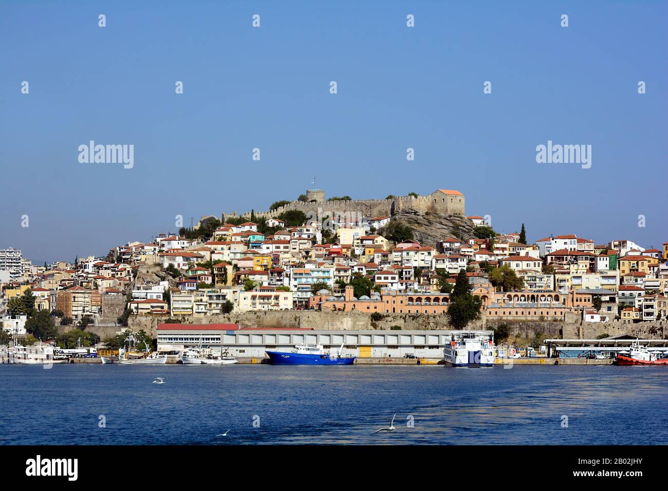 Grèce, Kavala, Péninsule De Panagia Banque D'Images