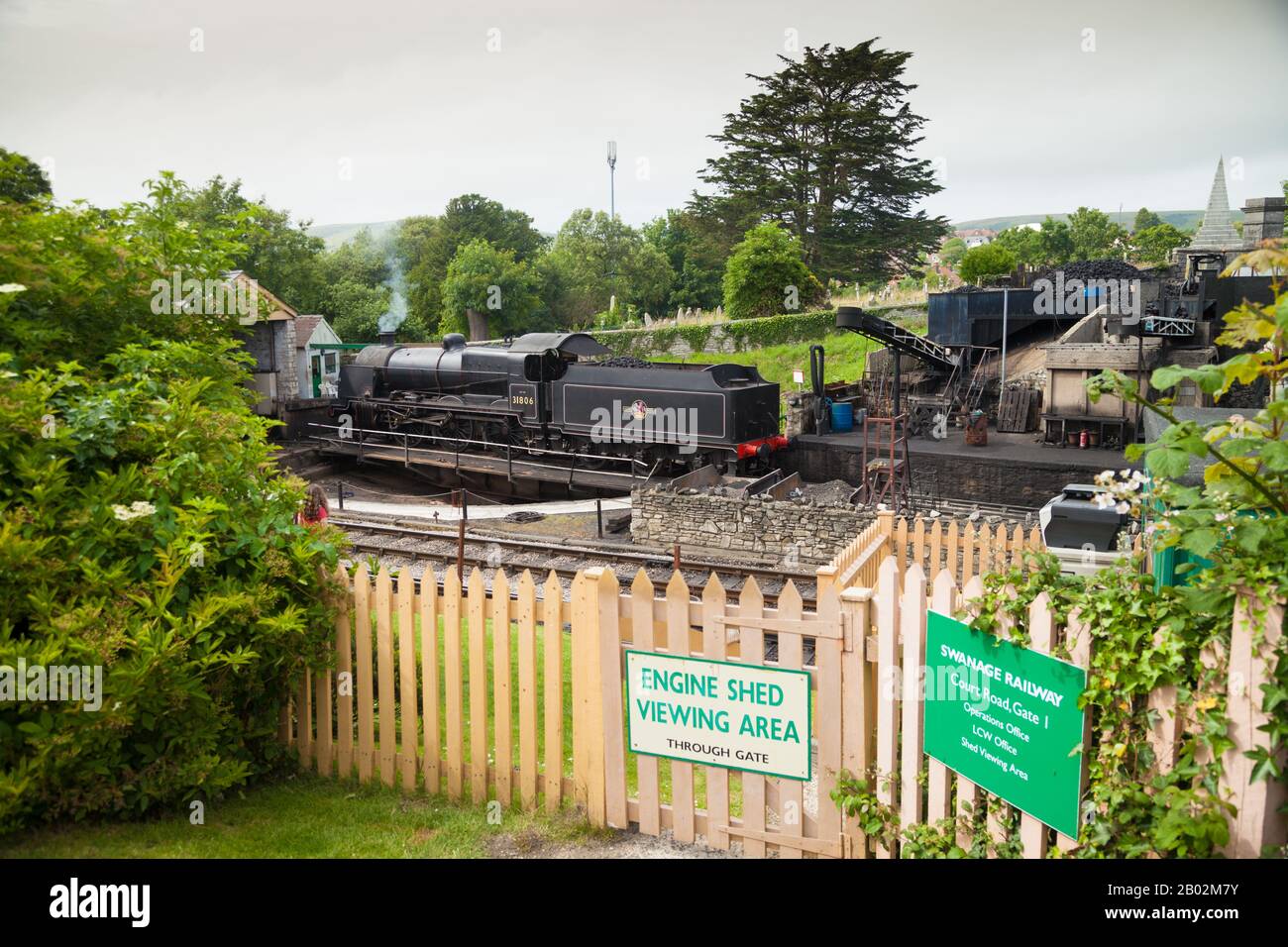 Swanage Railway, Swanage, Île De Purbeck, Dorset, Angleterre, Grande-Bretagne Banque D'Images