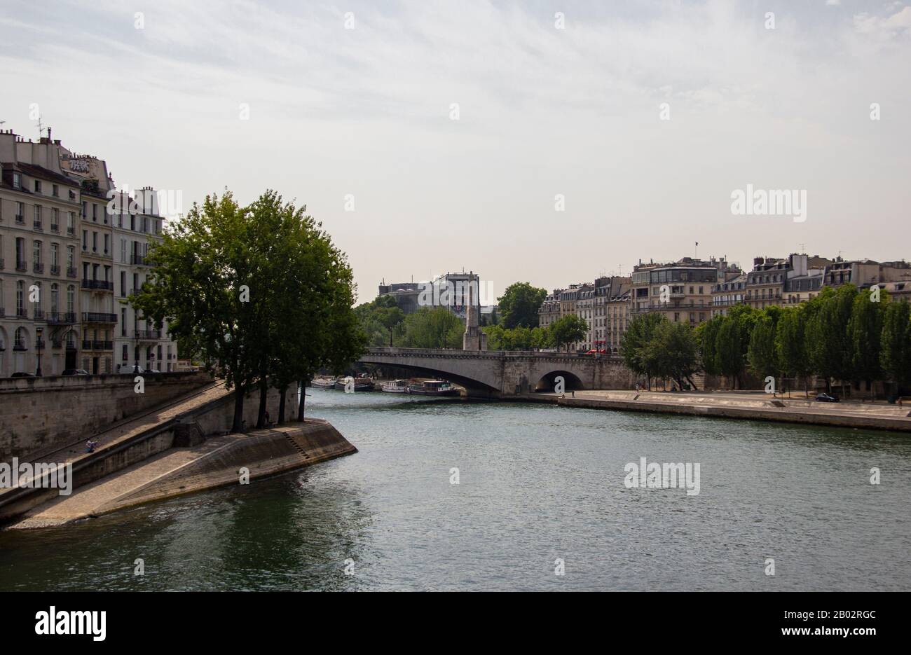 La Seine, Paris Banque D'Images