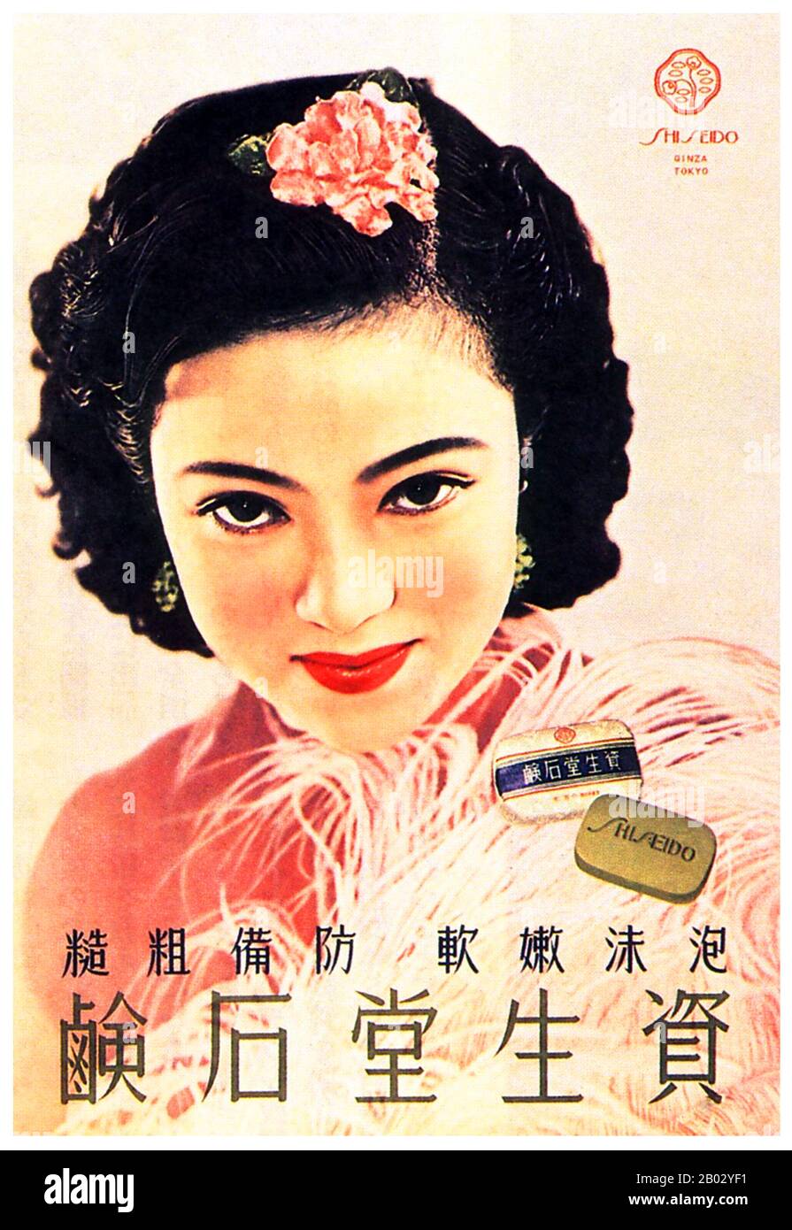 Shiseido est un producteur japonais de soins capillaires et de cosmétiques. C'est l'une des plus anciennes sociétés de cosmétiques au monde. Fondée en 1872, elle a célébré son 140ème anniversaire en 2012. C'est la plus grande entreprise de cosmétiques au Japon et la quatrième plus grande société de cosmétiques au monde. Banque D'Images