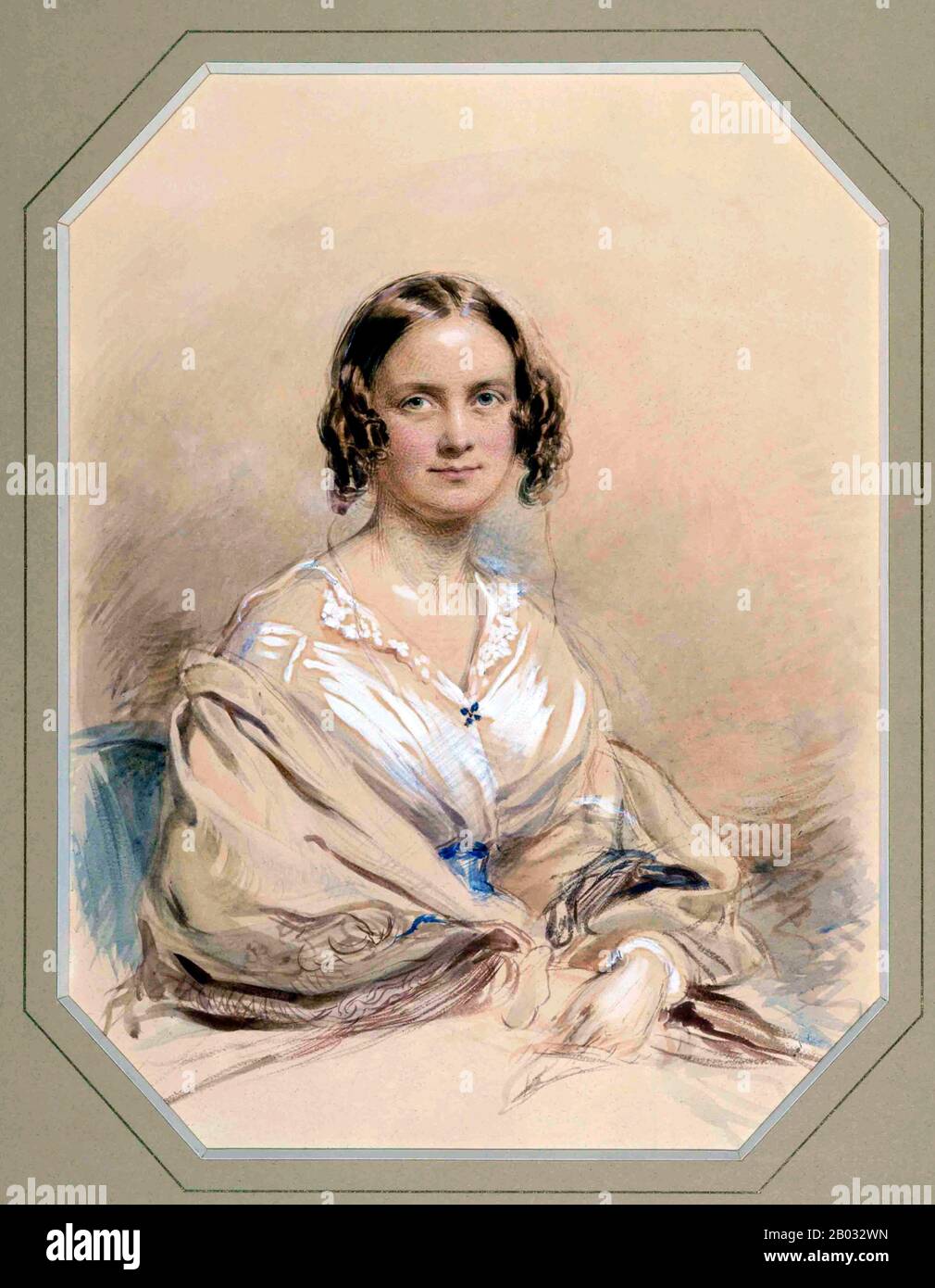 Charles Robert Darwin, FRS (12 février 1809 – 19 avril 1882) était naturaliste et géologue anglais, mieux connu pour ses contributions à la théorie de l'évolution. Il a établi que toutes les espèces de la vie sont descendues avec le temps d'ancêtres communs, Et dans une publication conjointe avec Alfred Russel Wallace a introduit sa théorie scientifique que ce modèle d'évolution branchable résulte d'un processus qu'il a appelé sélection naturelle, dans lequel la lutte pour l'existence a un effet similaire à la sélection artificielle impliquée dans la sélection sélective. Darwin a publié sa théorie de l'évolution avec co Banque D'Images