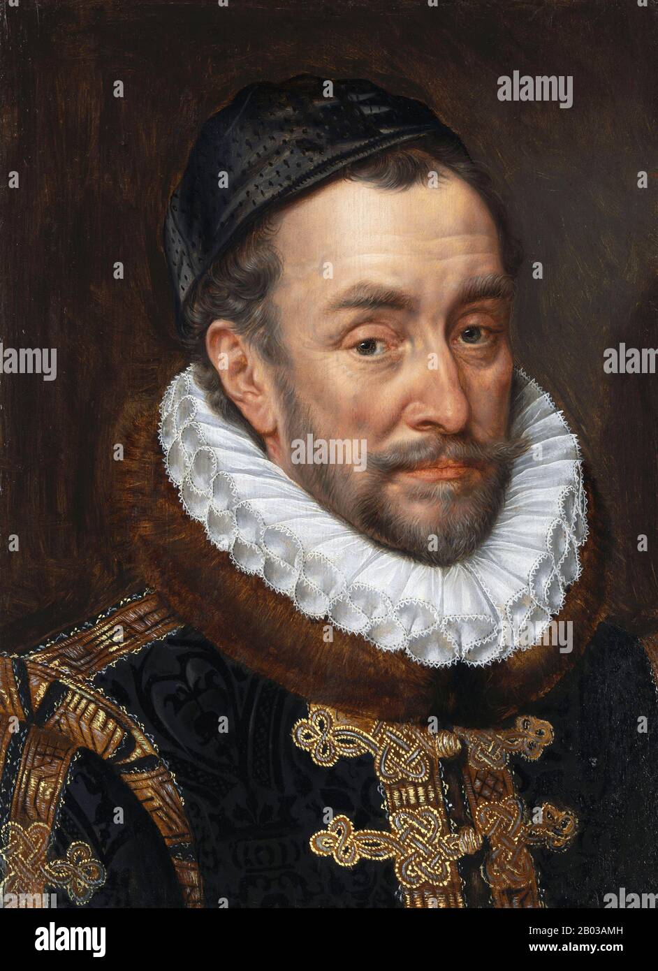 William I, Prince of Orange (1533-1584), également connu sous le nom de William The Silent et William The Tacitun, était le fondateur de la Maison d'Orange-Nassau, faisant de lui l'ancêtre de la monarchie néerlandaise actuelle. Aux Pays-Bas, il est également très bien rappelé comme le « Père de la patrie ». Banque D'Images