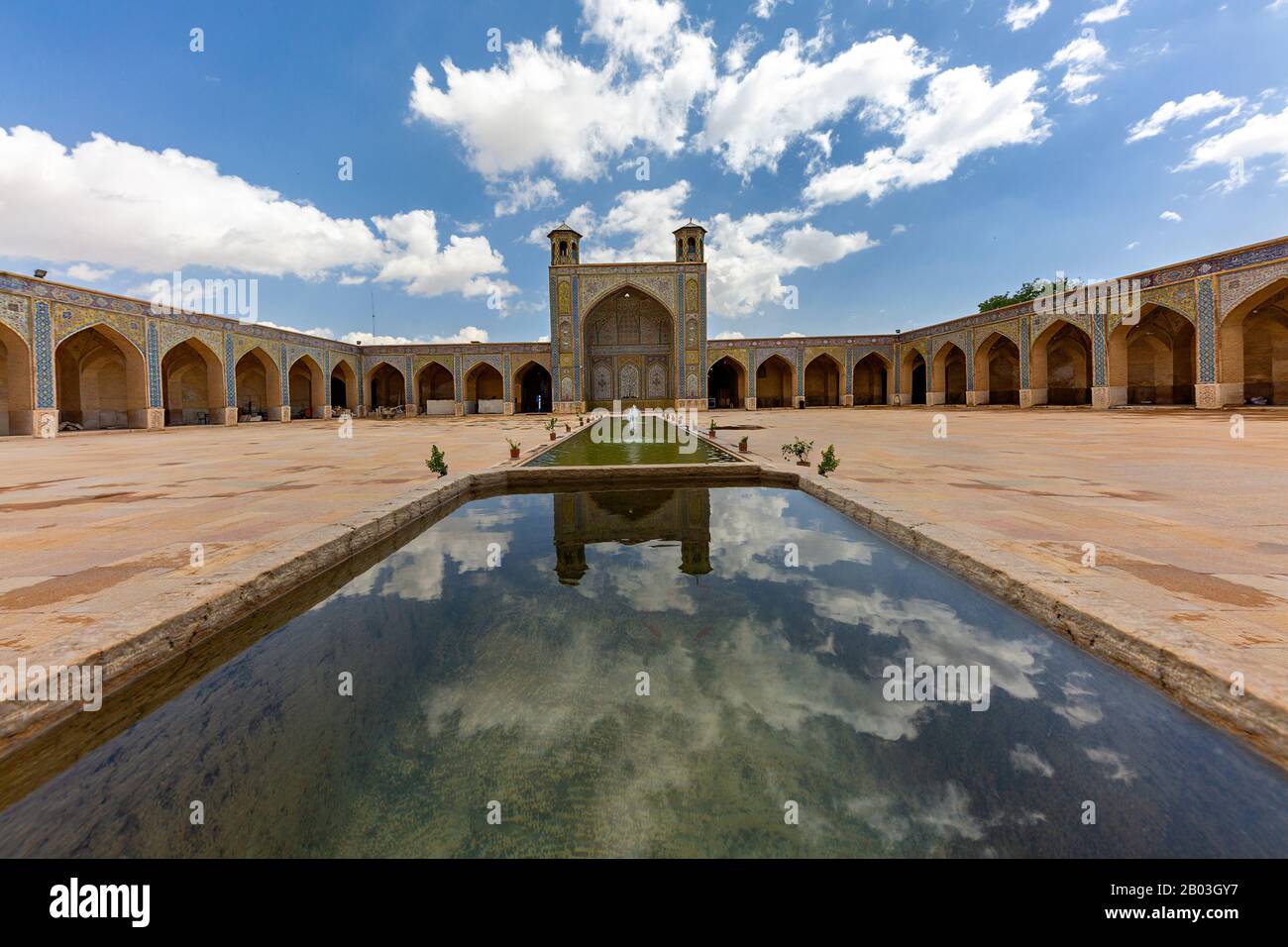Mosquée Vakil à Shiraz, Iran Banque D'Images