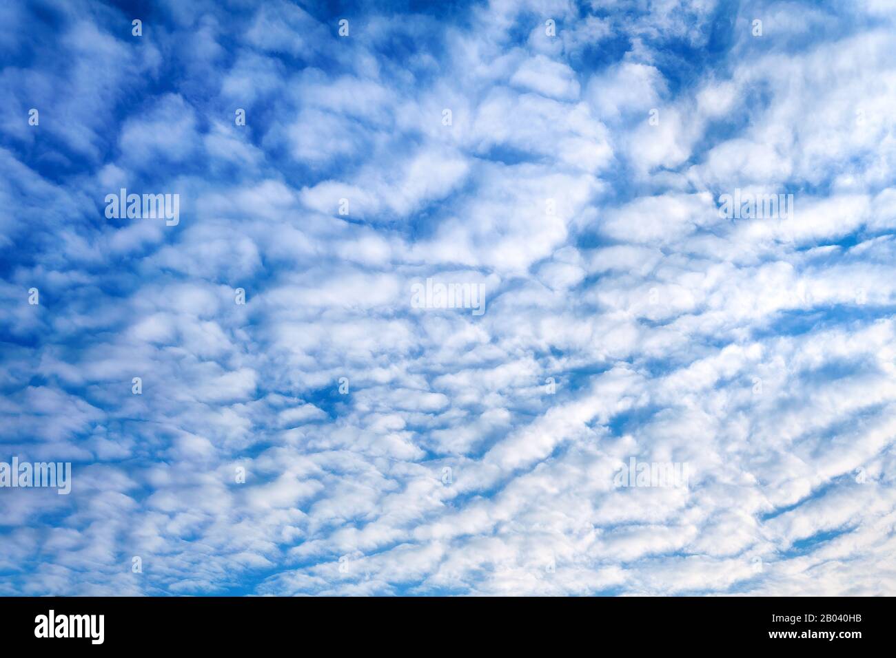 cloudscape des nuages de ciel de maquereau Banque D'Images