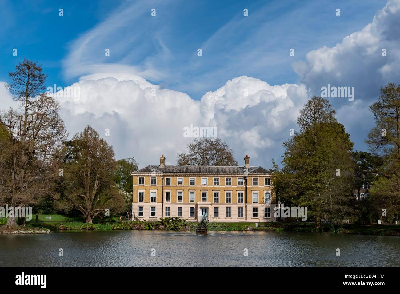 Le beau bâtiment botanique du Kew Garden à Richmond, Royaume-Uni Banque D'Images
