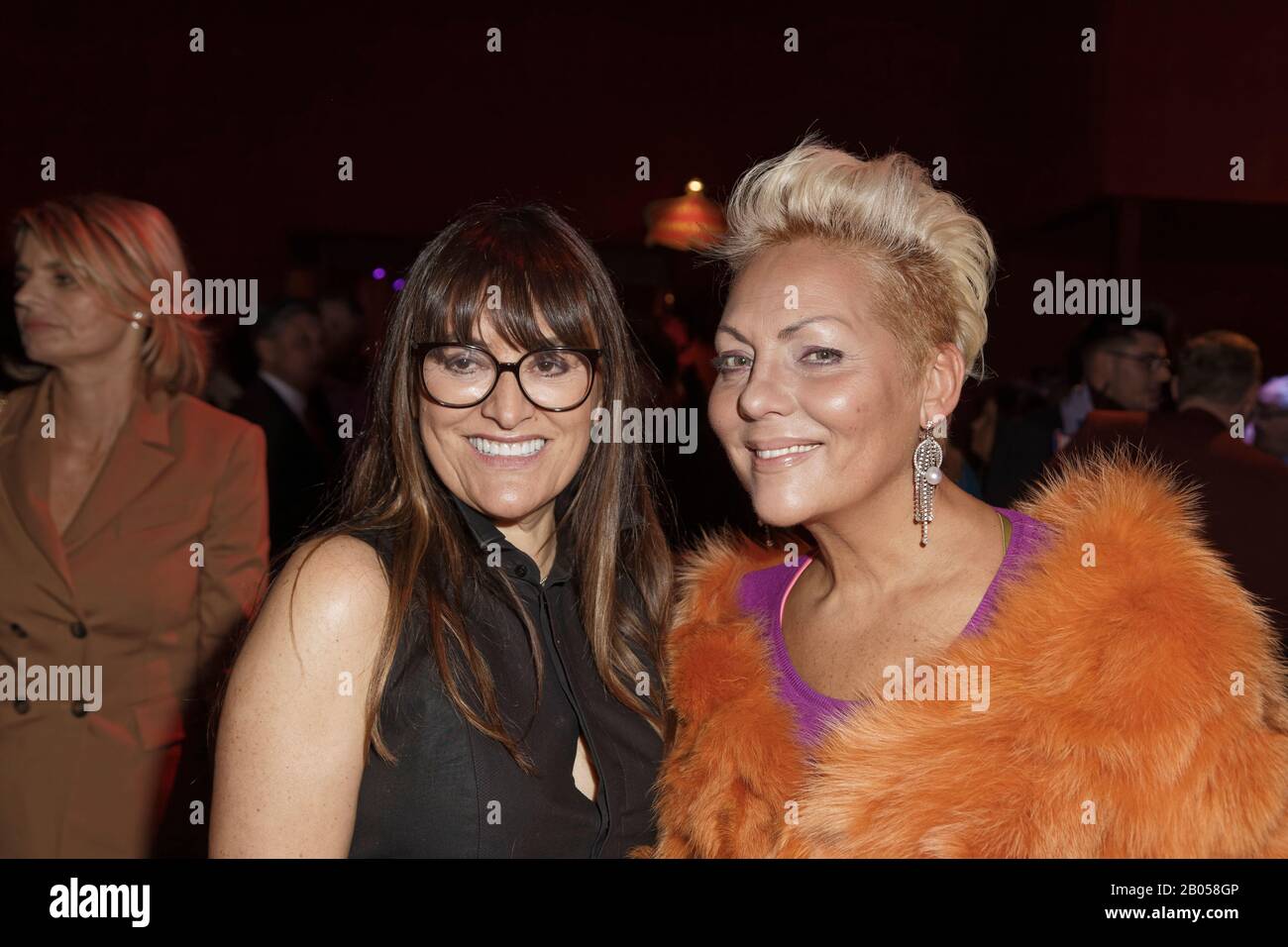 Paris, France. 17 février 2020. Hermine de Clermont-Tonnerre assiste à la 80ème fête d'anniversaire de Marcel Campion au Cirque d'Hiver le 17 février 2020 Banque D'Images