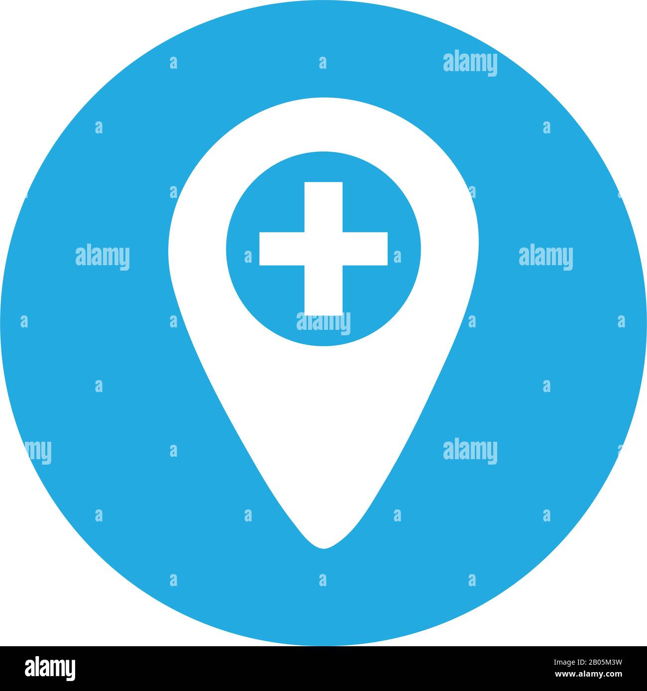 pointeur de lieu , cache et illustration vectorielle de style plat Illustration de Vecteur