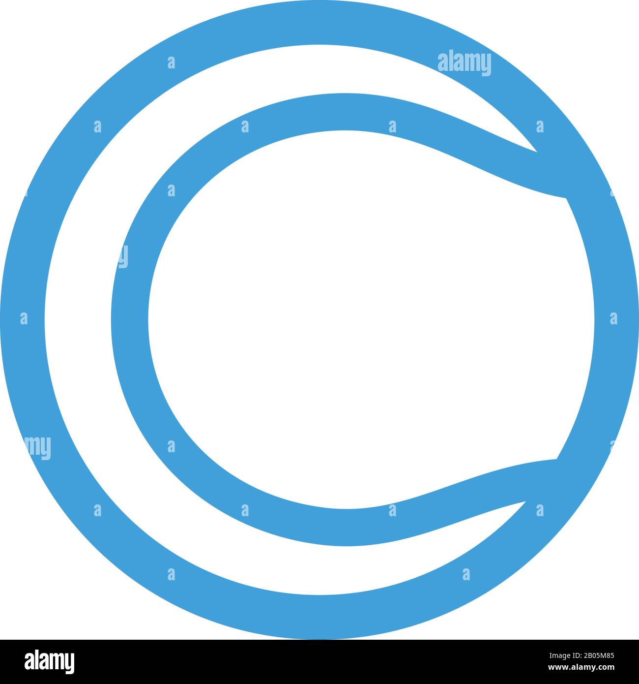 Modèle d'icône de balle de tennis. Illustration vectorielle Illustration de Vecteur