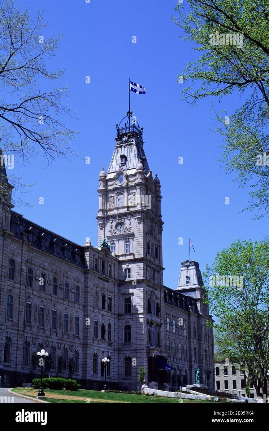 CANADA, QUÉBEC, QUÉBEC, BÂTIMENT DU PARLEMENT Banque D'Images