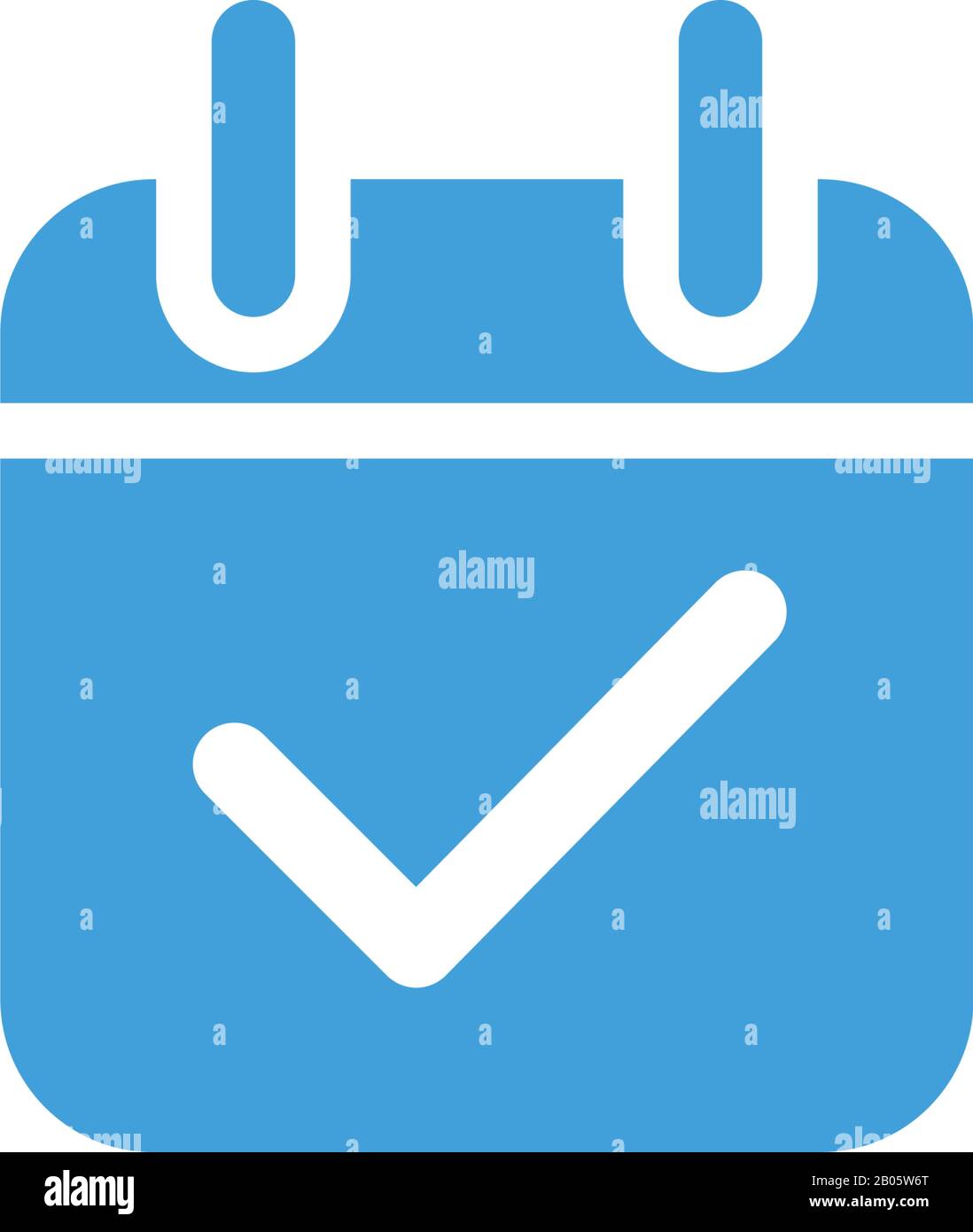 Modèle vectoriel de conception d'icône de calendrier Illustration de Vecteur